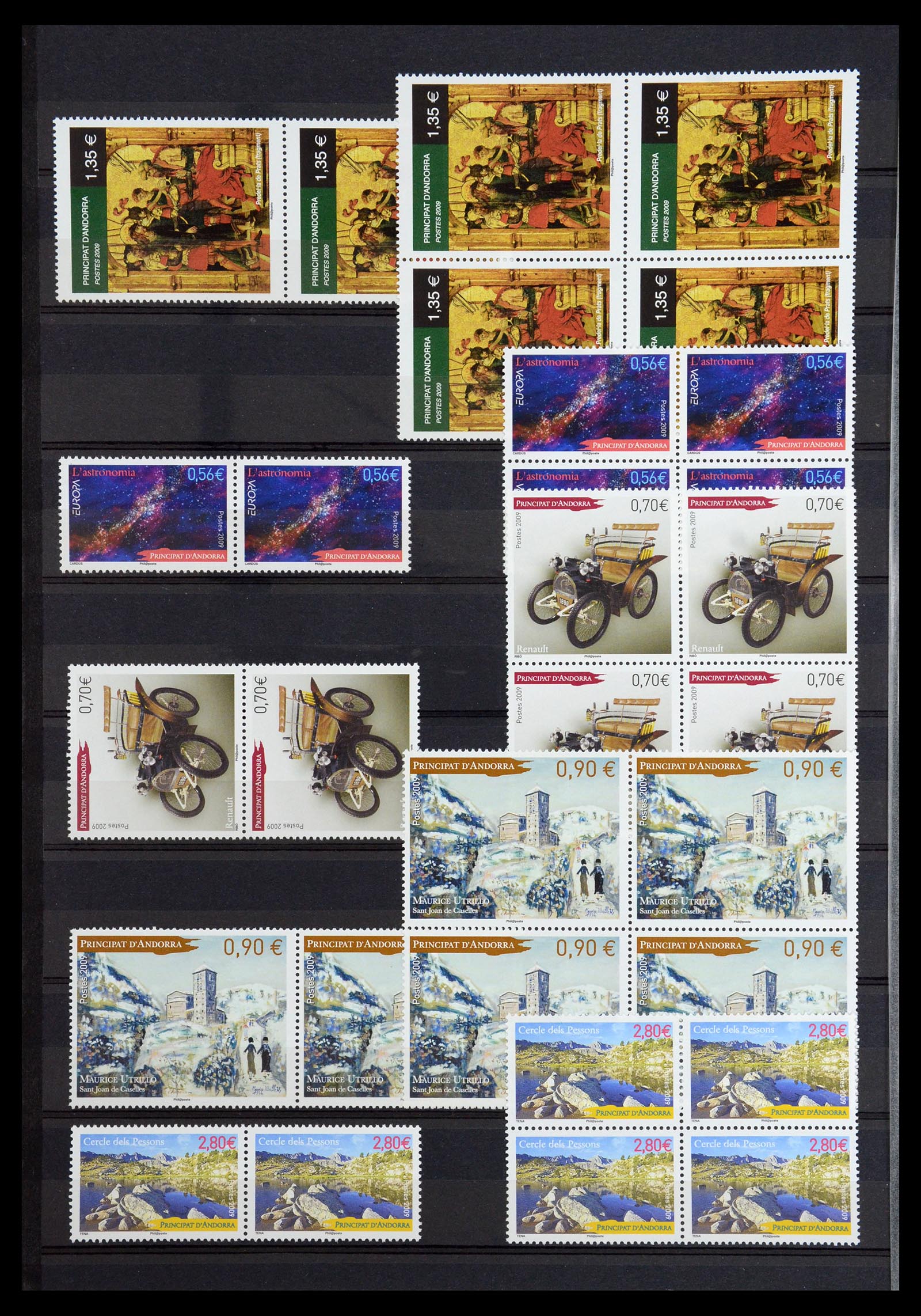 36456 042 - Stamp collection 36456 French Andorra 1932-2009.
