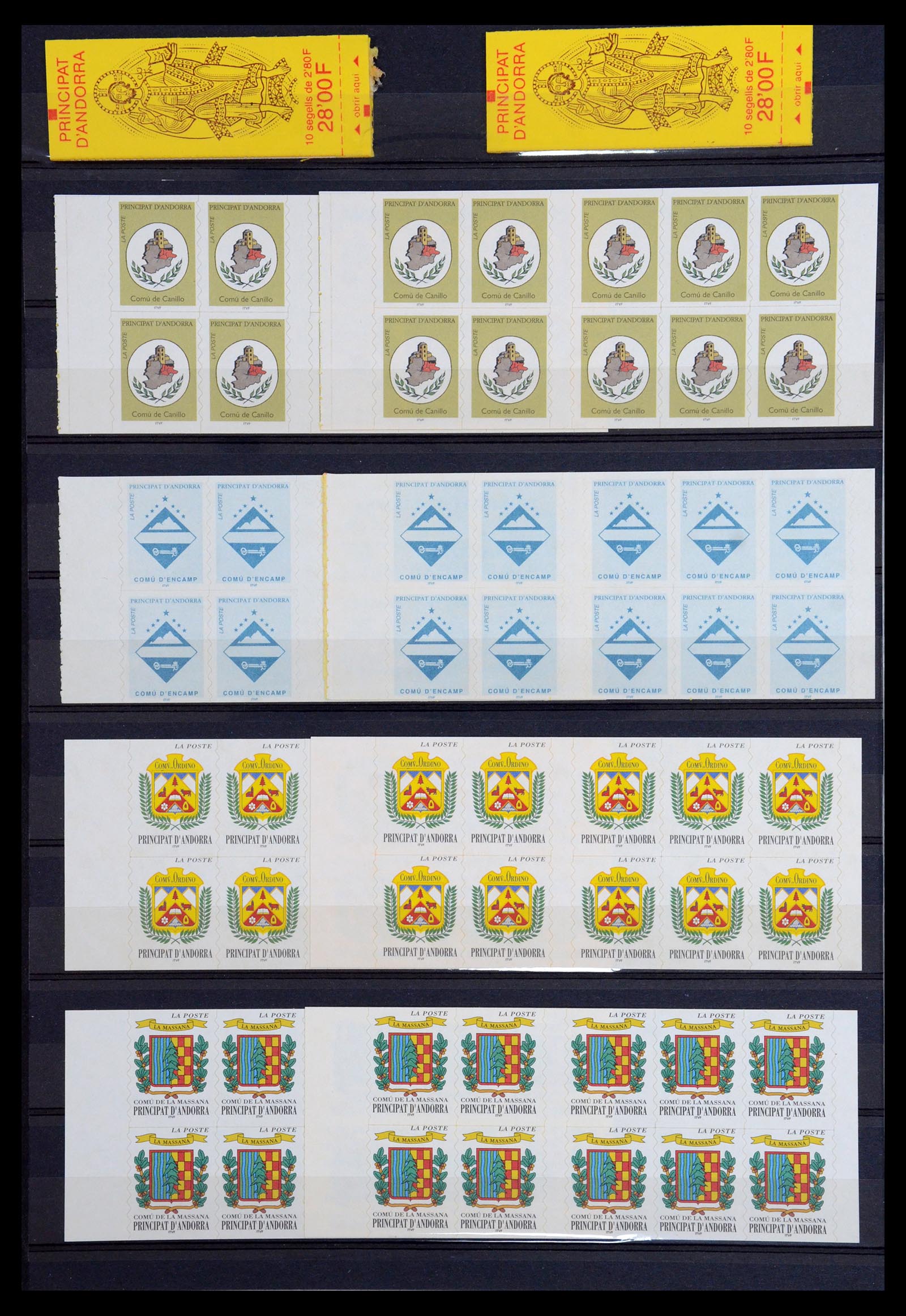 36456 045 - Stamp collection 36456 French Andorra 1932-2009.