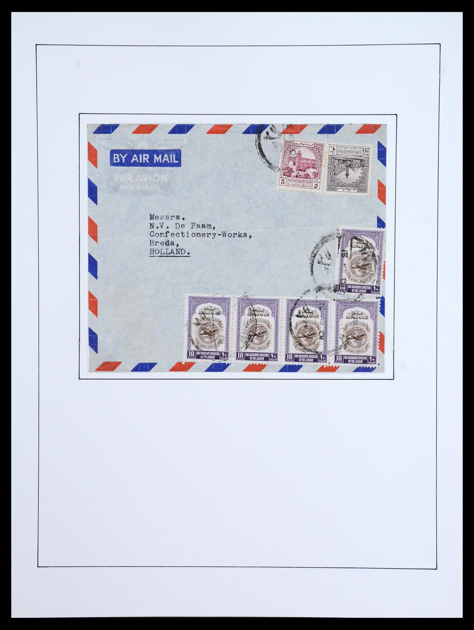 36459 040 - Postzegelverzameling 36459 Middle East 1921-1976.