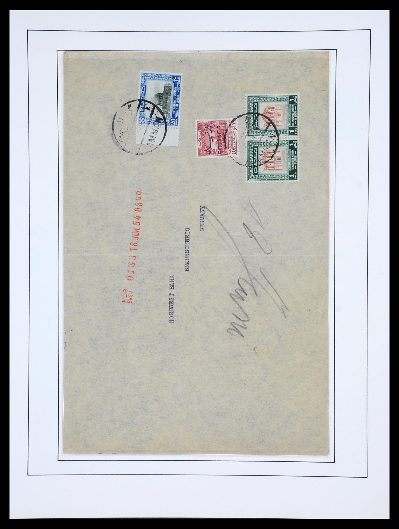 36459 042 - Postzegelverzameling 36459 Middle East 1921-1976.