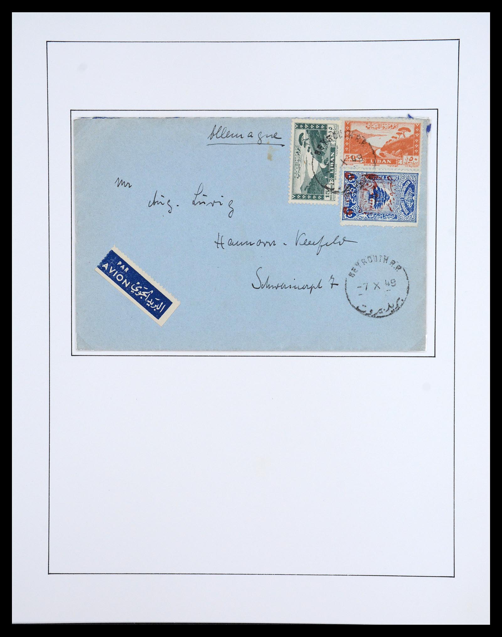36459 058 - Postzegelverzameling 36459 Middle East 1921-1976.