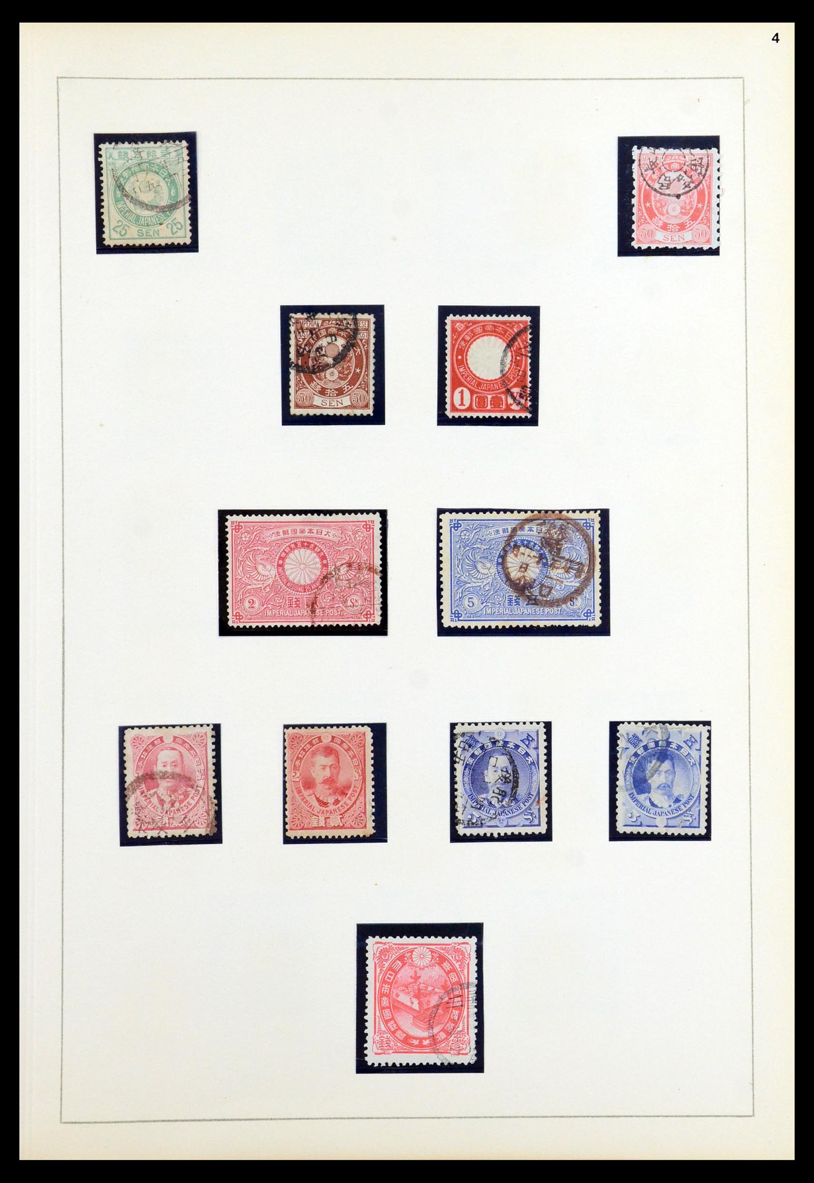 36460 004 - Postzegelverzameling 36460 Japan 1871-1958.