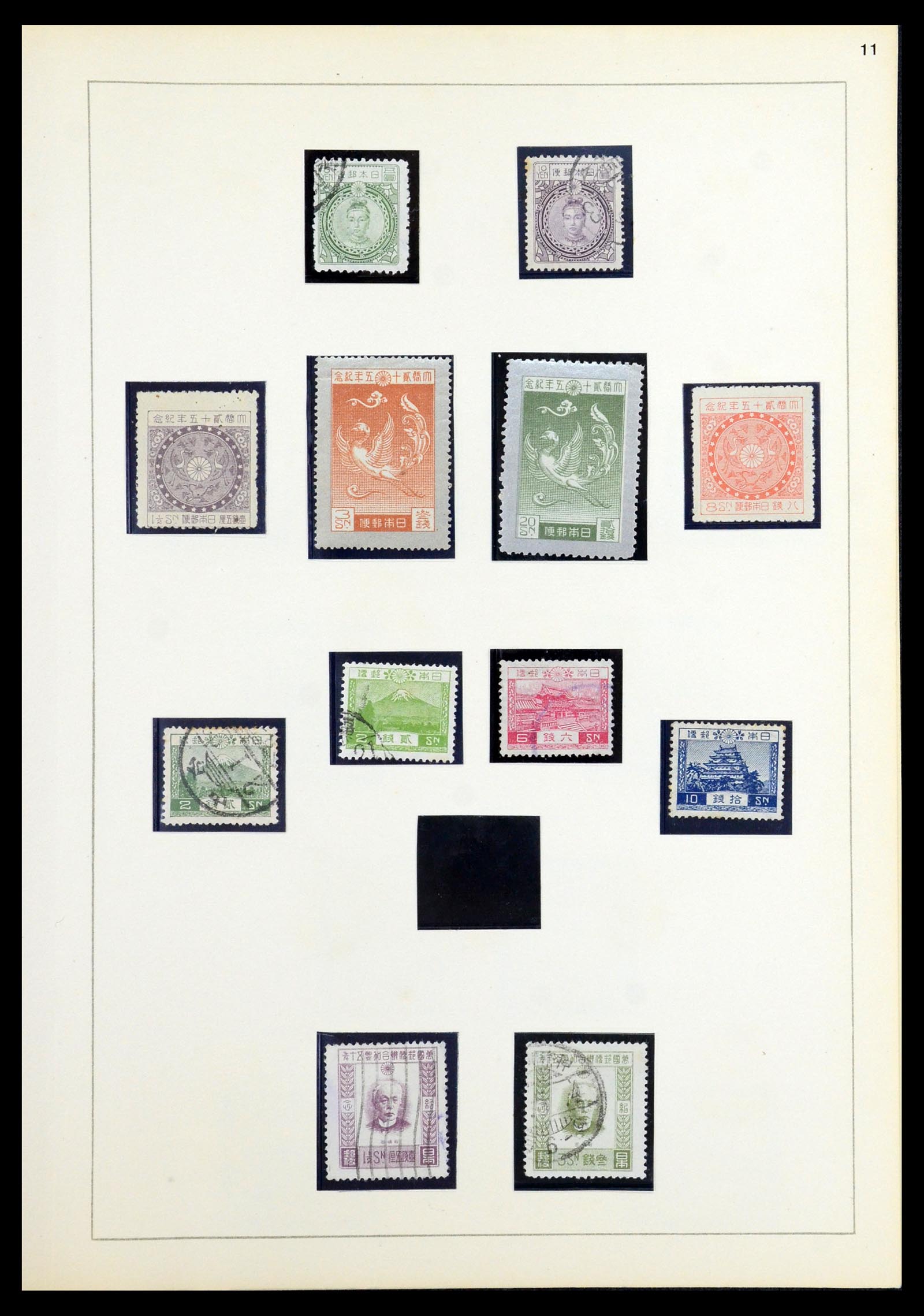 36460 011 - Postzegelverzameling 36460 Japan 1871-1958.