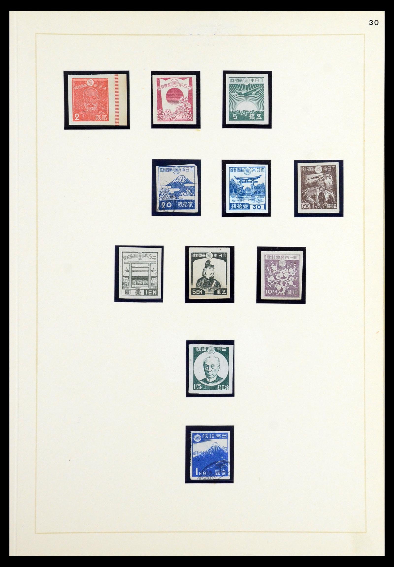 36460 024 - Postzegelverzameling 36460 Japan 1871-1958.