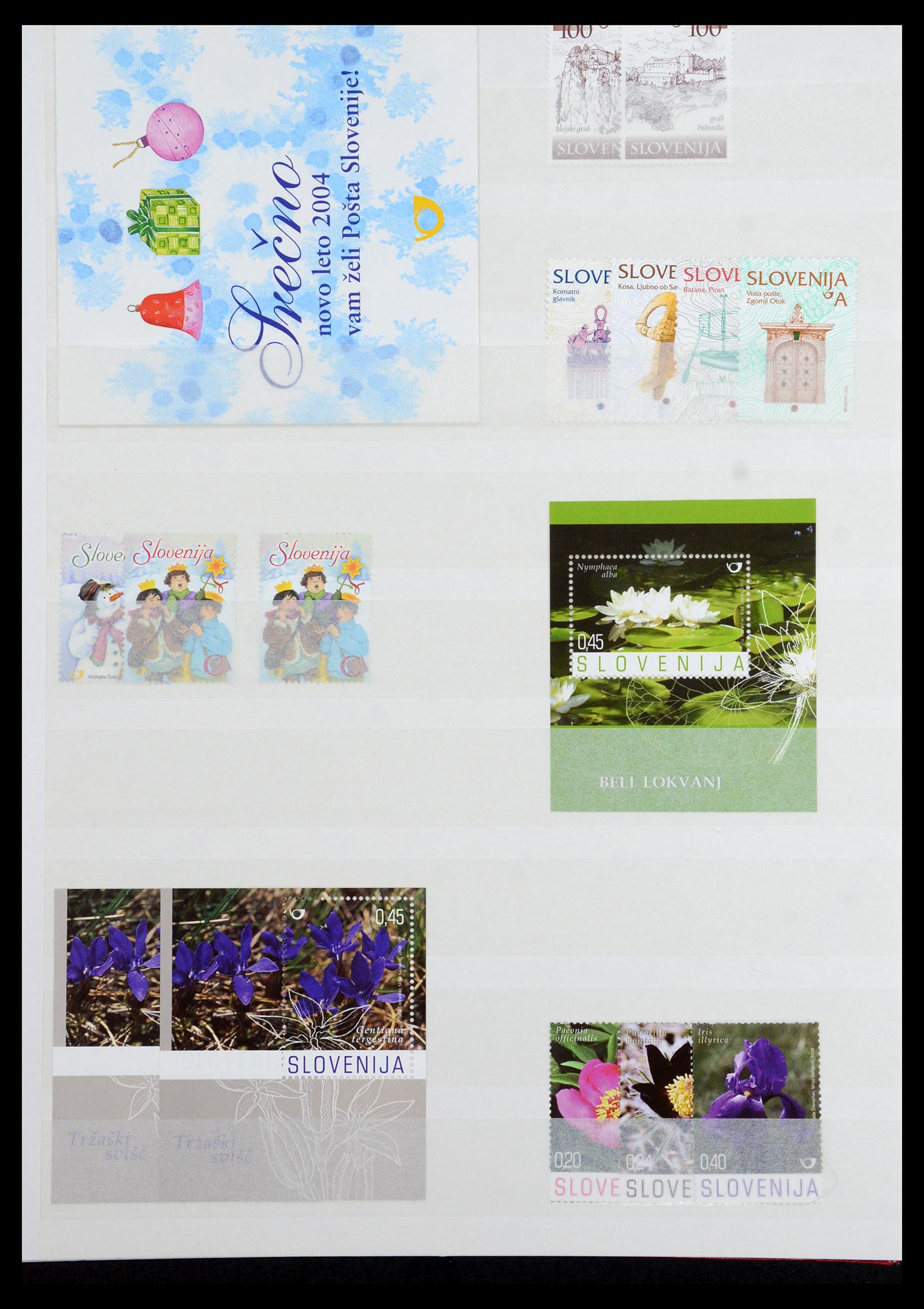 36461 018 - Postzegelverzameling 36461 Slovenië, Kroatië en Bosnië-Herzegowina po