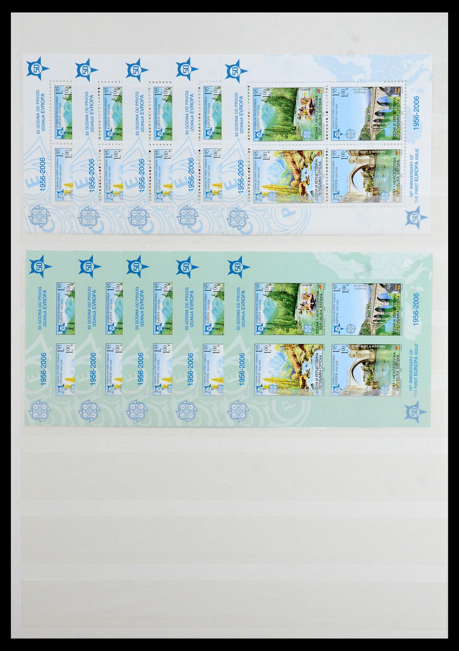 36461 062 - Postzegelverzameling 36461 Slovenië, Kroatië en Bosnië-Herzegowina po