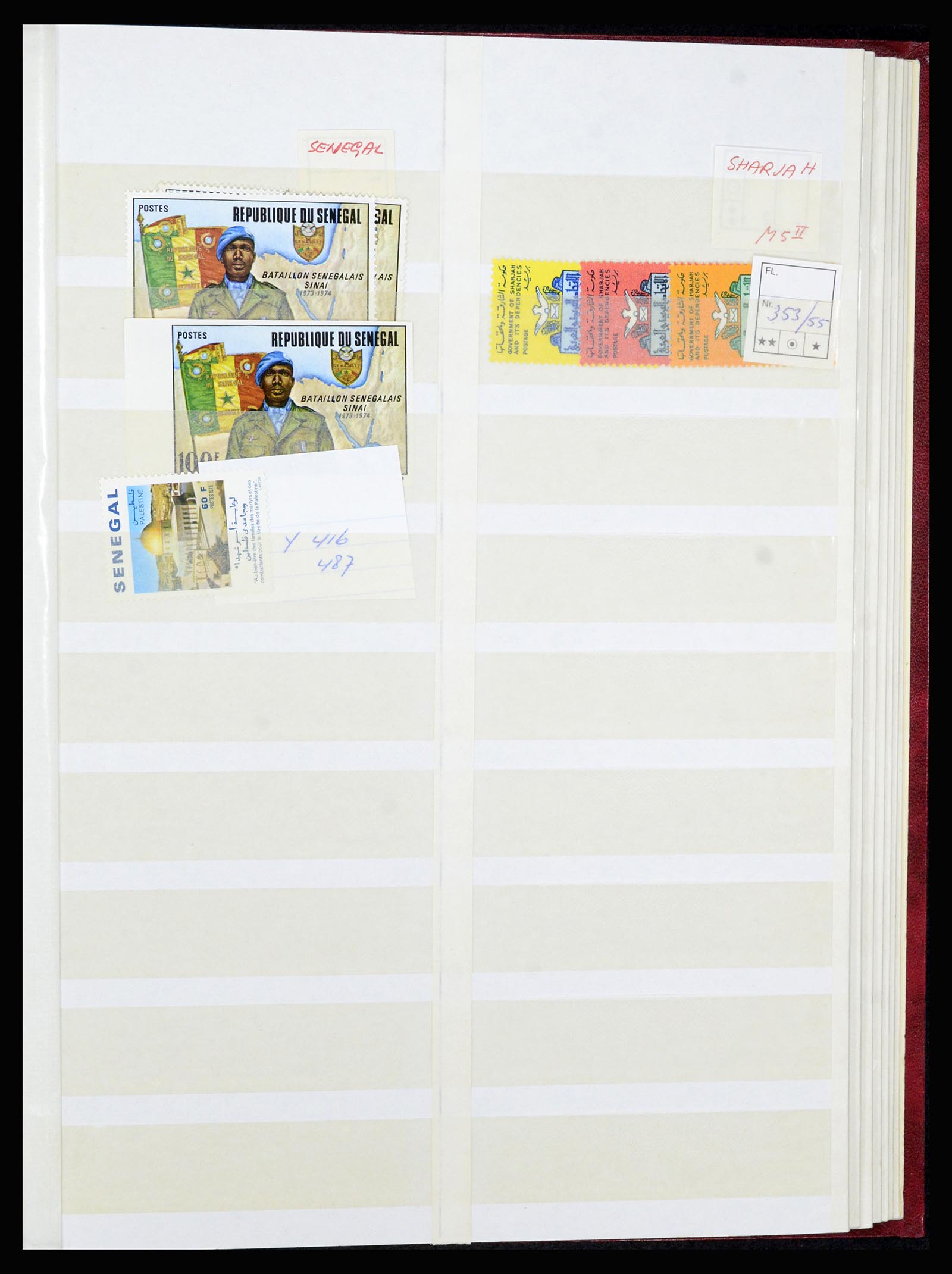 36464 049 - Postzegelverzameling 36464 Midden Oosten 1920-2000.