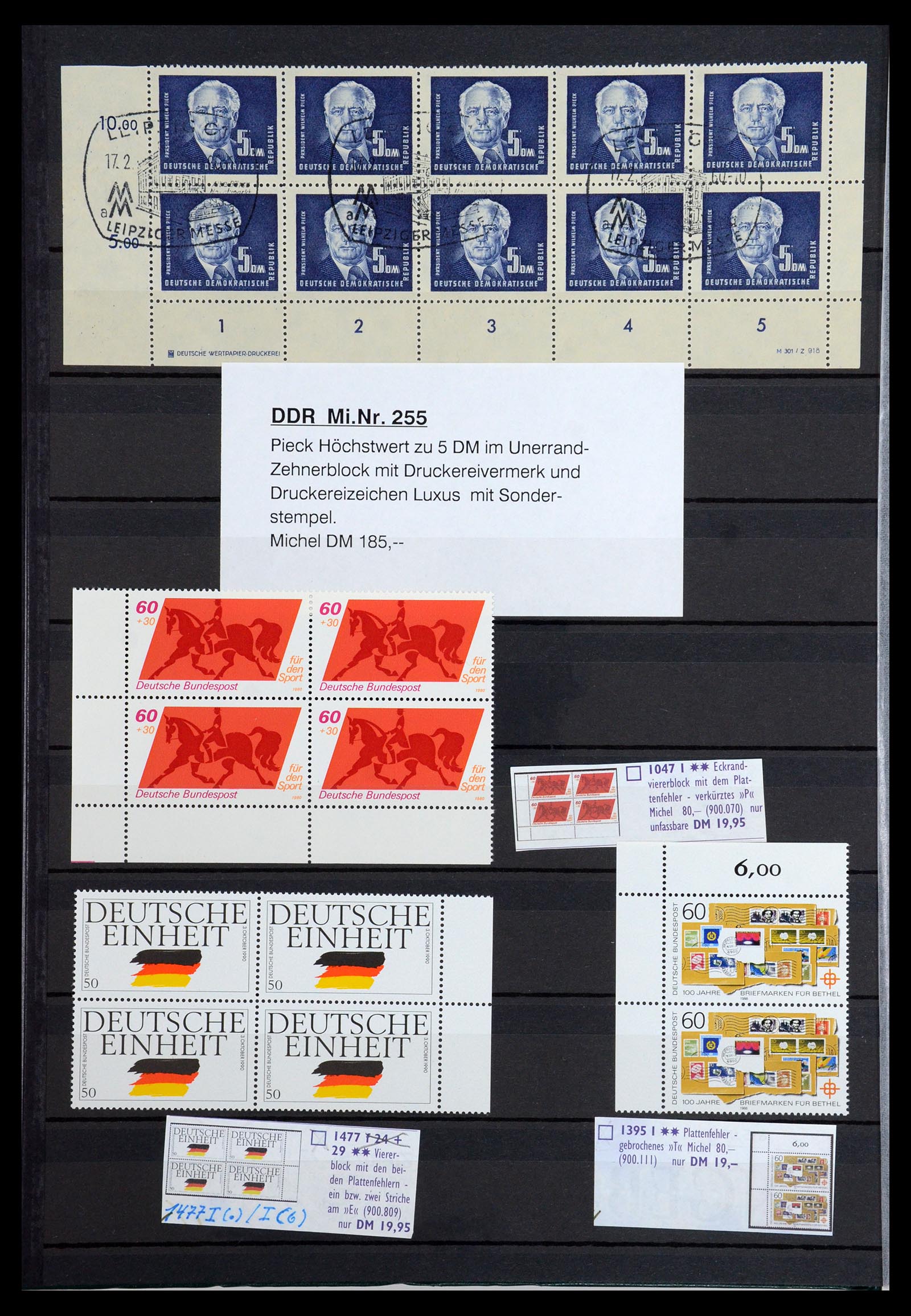 36466 008 - Postzegelverzameling 36466 DDR gespecialiseerd 1949-1986.