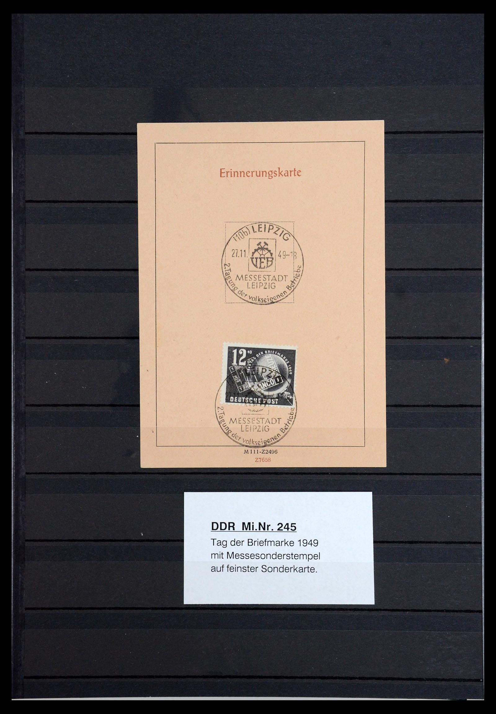 36466 010 - Postzegelverzameling 36466 DDR gespecialiseerd 1949-1986.