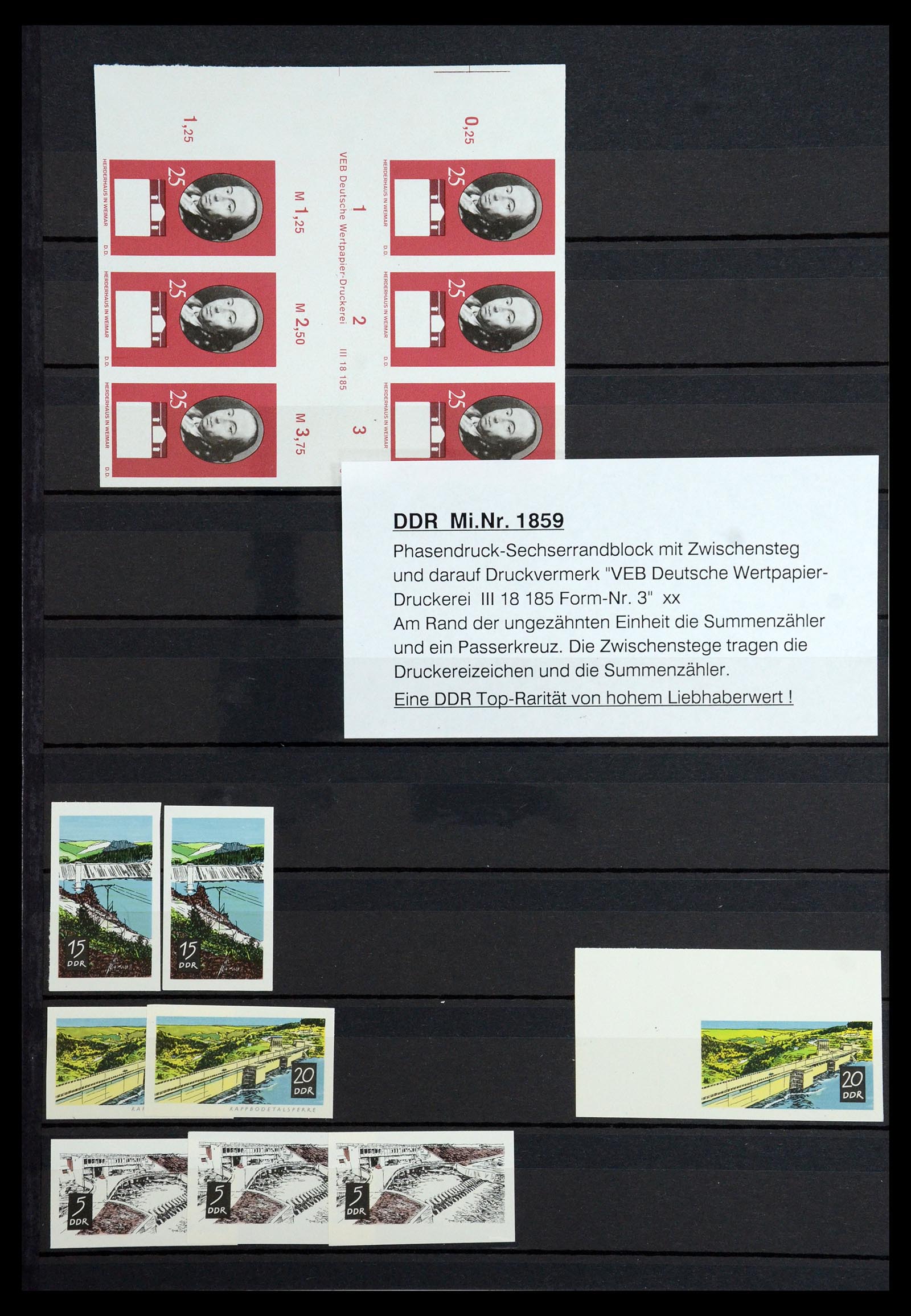 36466 023 - Postzegelverzameling 36466 DDR gespecialiseerd 1949-1986.