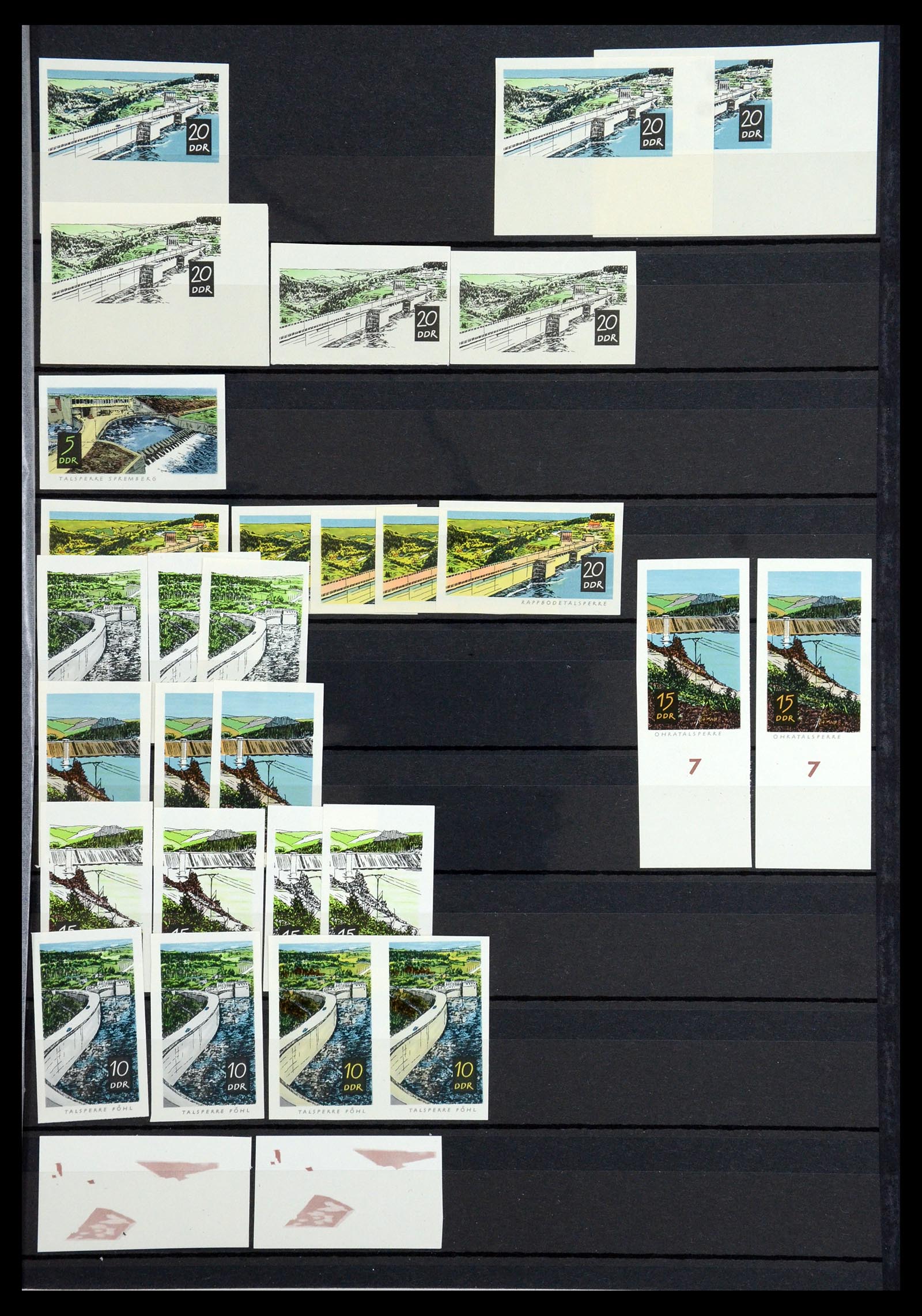 36466 024 - Postzegelverzameling 36466 DDR gespecialiseerd 1949-1986.