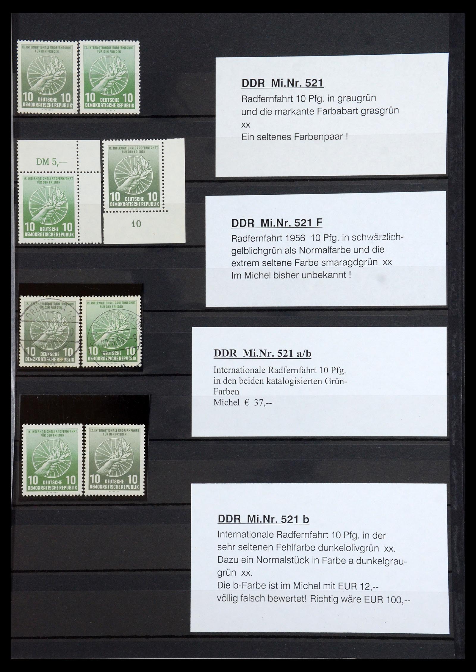 36466 030 - Postzegelverzameling 36466 DDR gespecialiseerd 1949-1986.