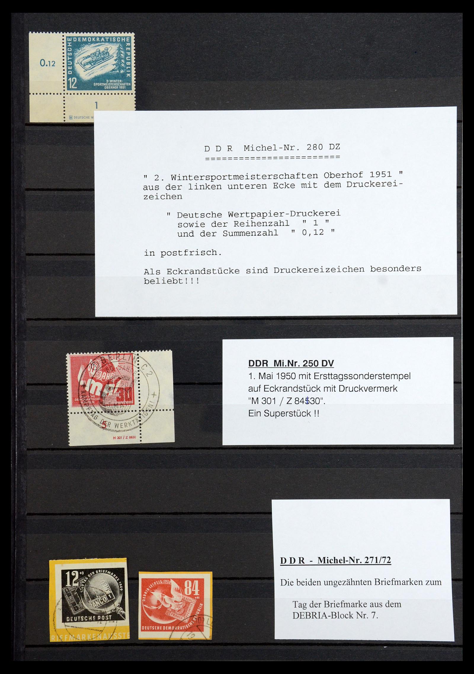 36466 032 - Postzegelverzameling 36466 DDR gespecialiseerd 1949-1986.