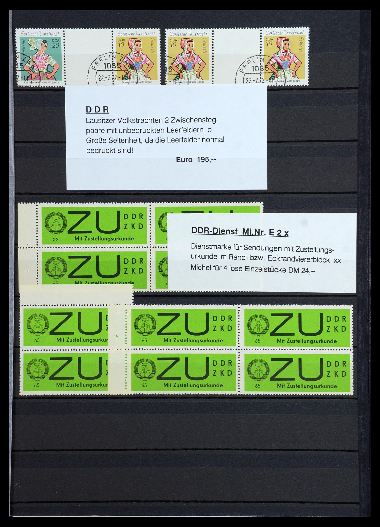 36466 039 - Postzegelverzameling 36466 DDR gespecialiseerd 1949-1986.