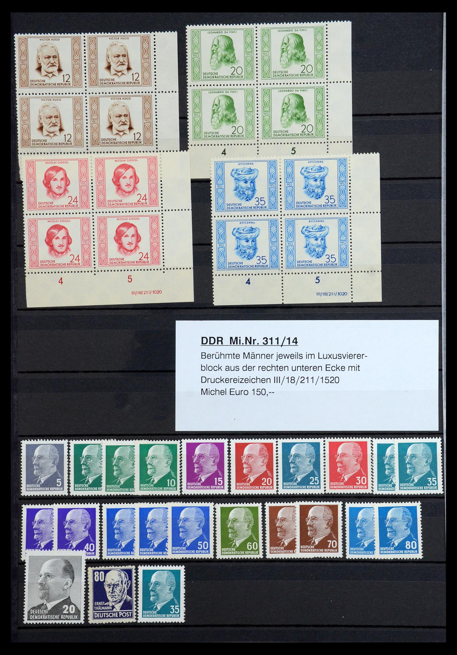 36466 040 - Postzegelverzameling 36466 DDR gespecialiseerd 1949-1986.