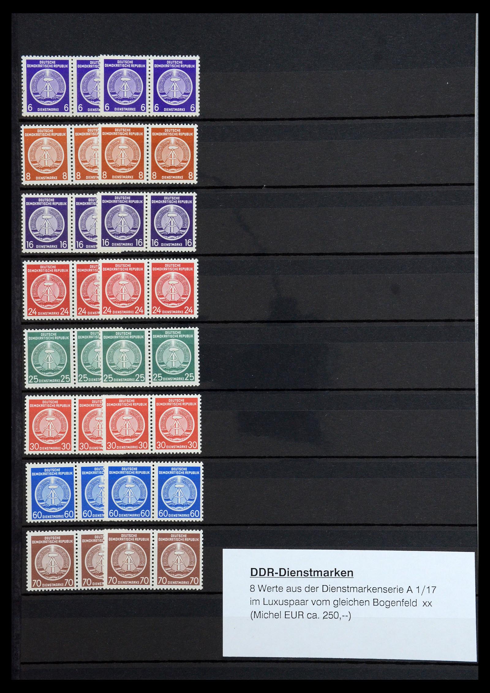 36466 042 - Postzegelverzameling 36466 DDR gespecialiseerd 1949-1986.