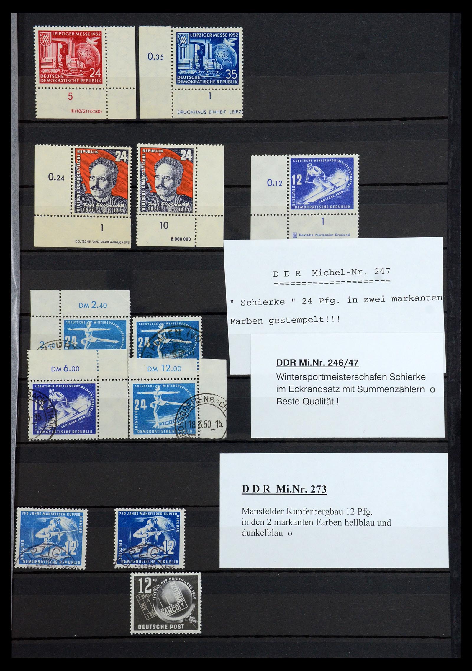 36466 043 - Postzegelverzameling 36466 DDR gespecialiseerd 1949-1986.