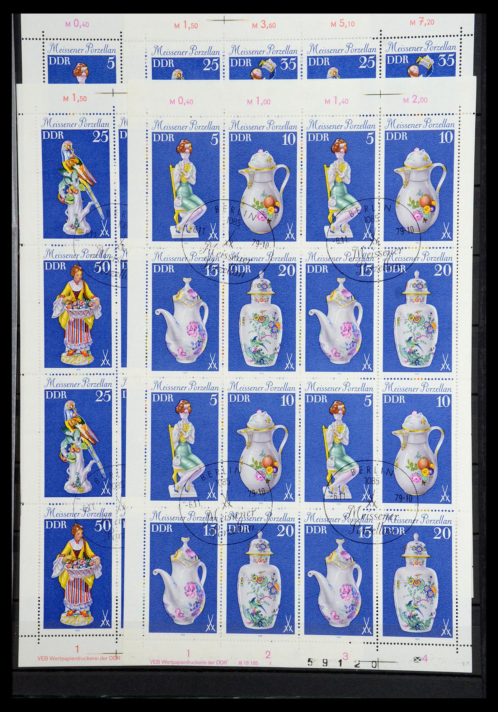 36466 049 - Postzegelverzameling 36466 DDR gespecialiseerd 1949-1986.