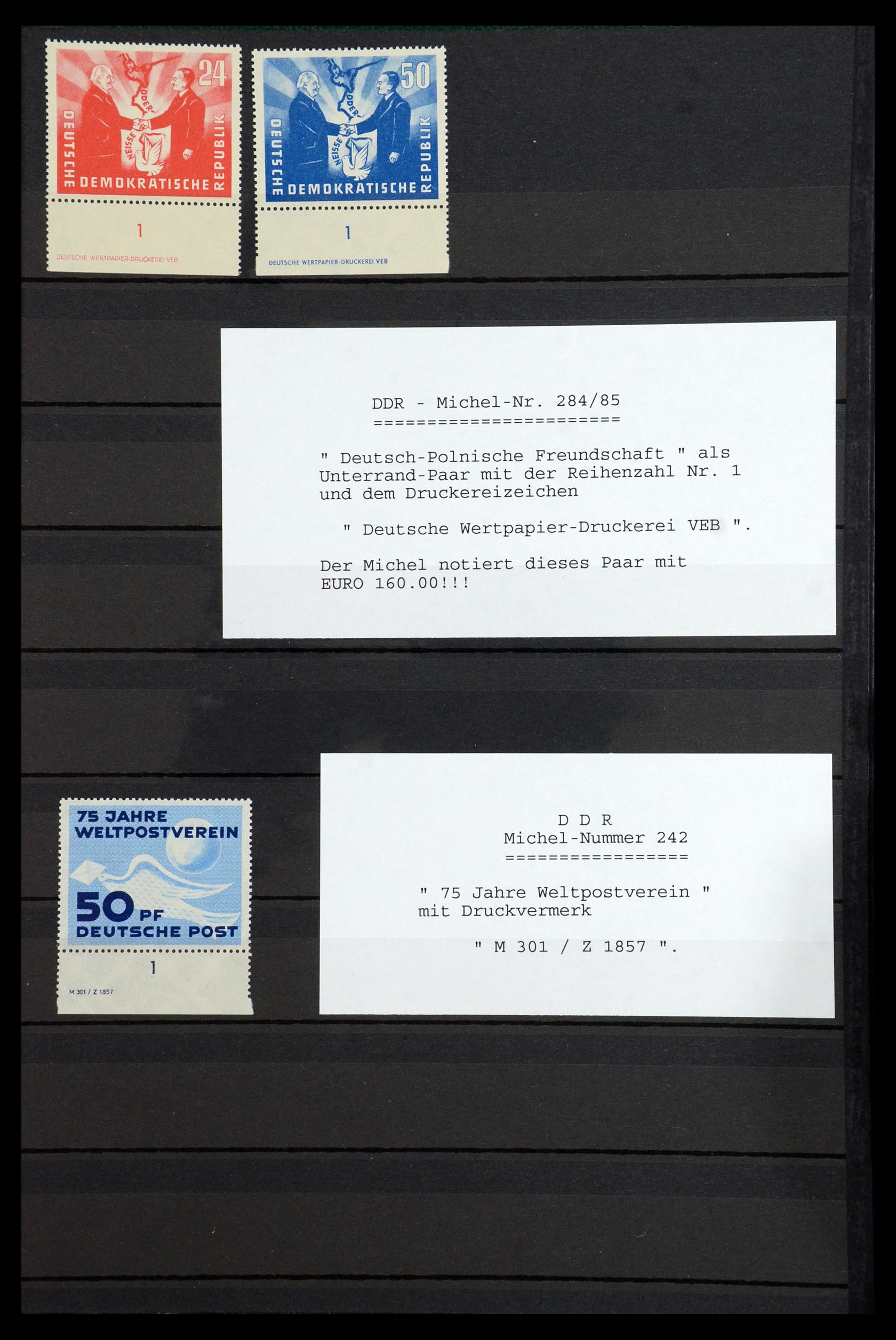 36466 051 - Postzegelverzameling 36466 DDR gespecialiseerd 1949-1986.