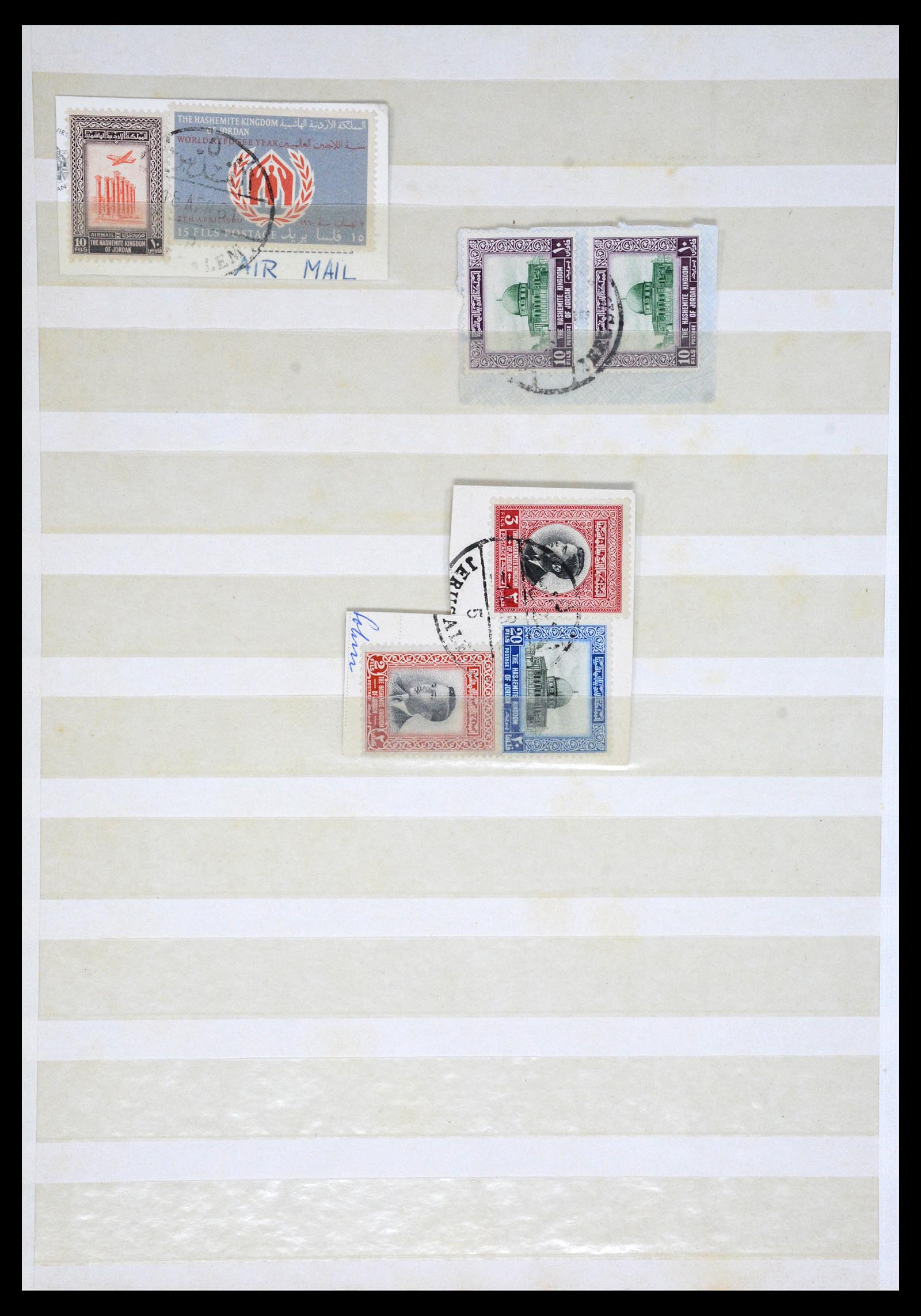 36468 078 - Postzegelverzameling 36468 Jordanië 1920-1998.