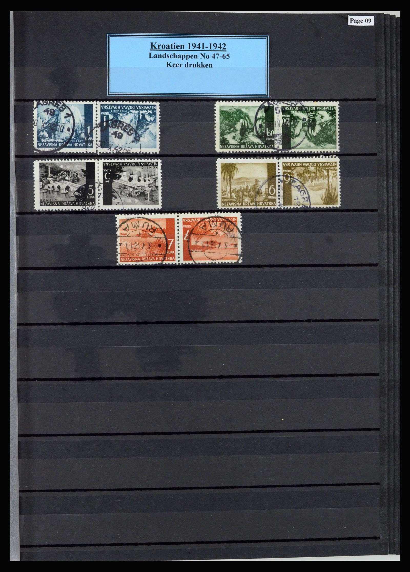 36469 009 - Stamp collection 36469 Croatia 1941-2018!