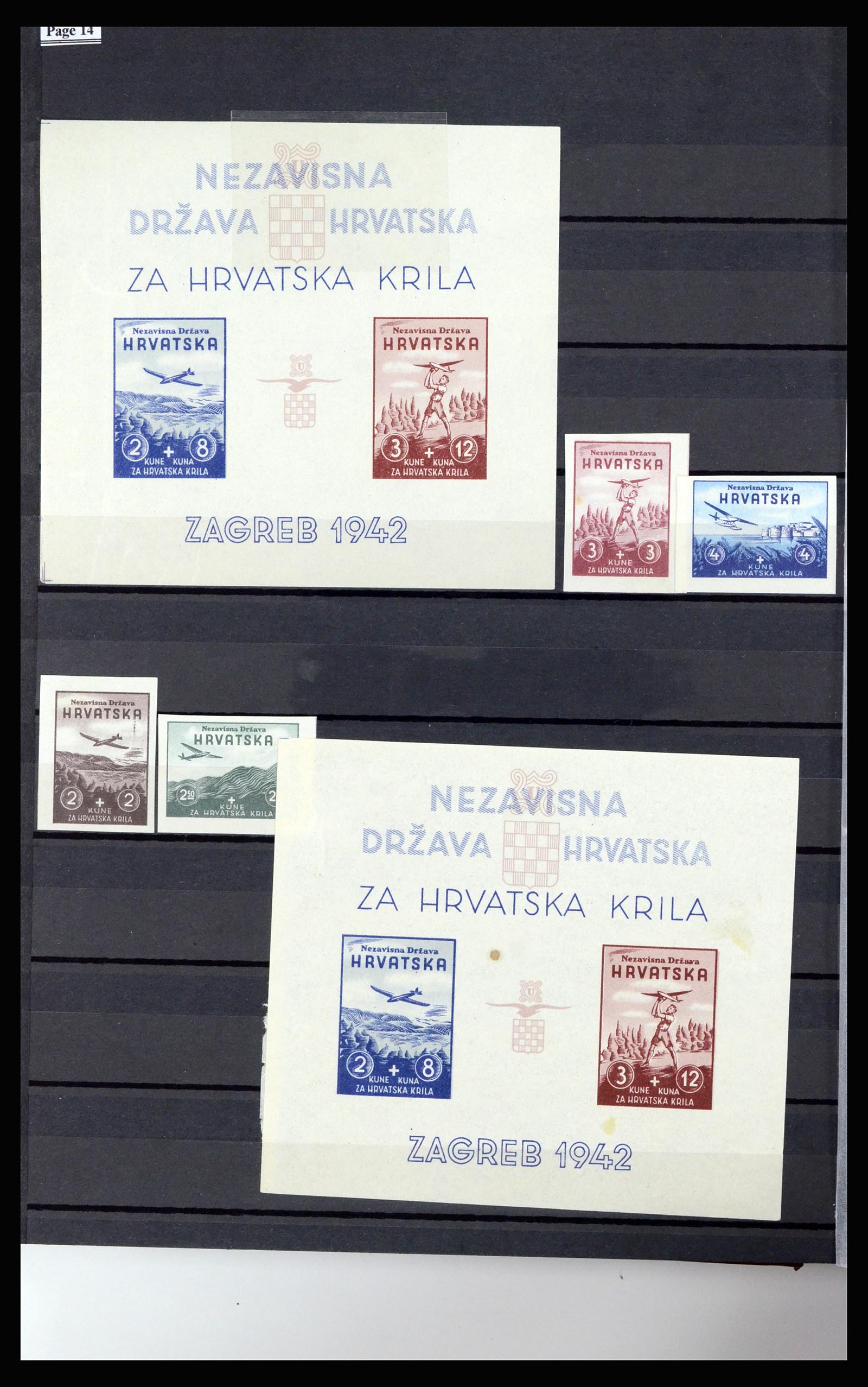 36469 013 - Stamp collection 36469 Croatia 1941-2018!