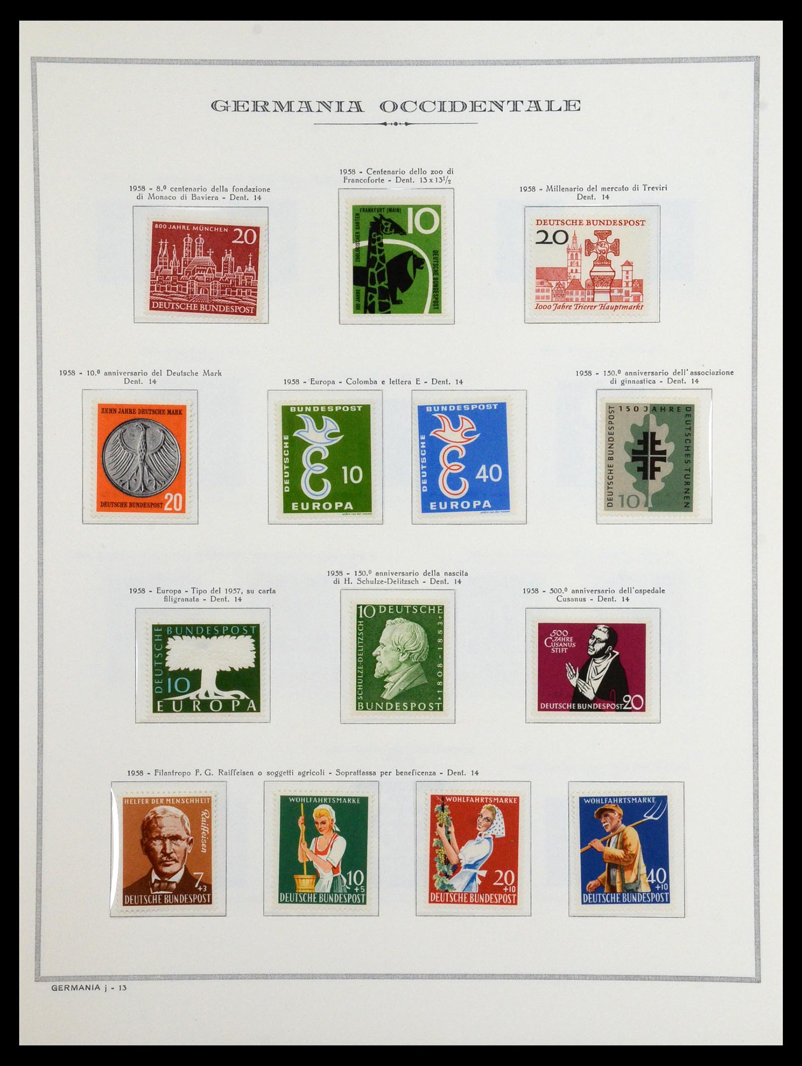 36470 016 - Postzegelverzameling 36470 Bundespost 1949-1969.