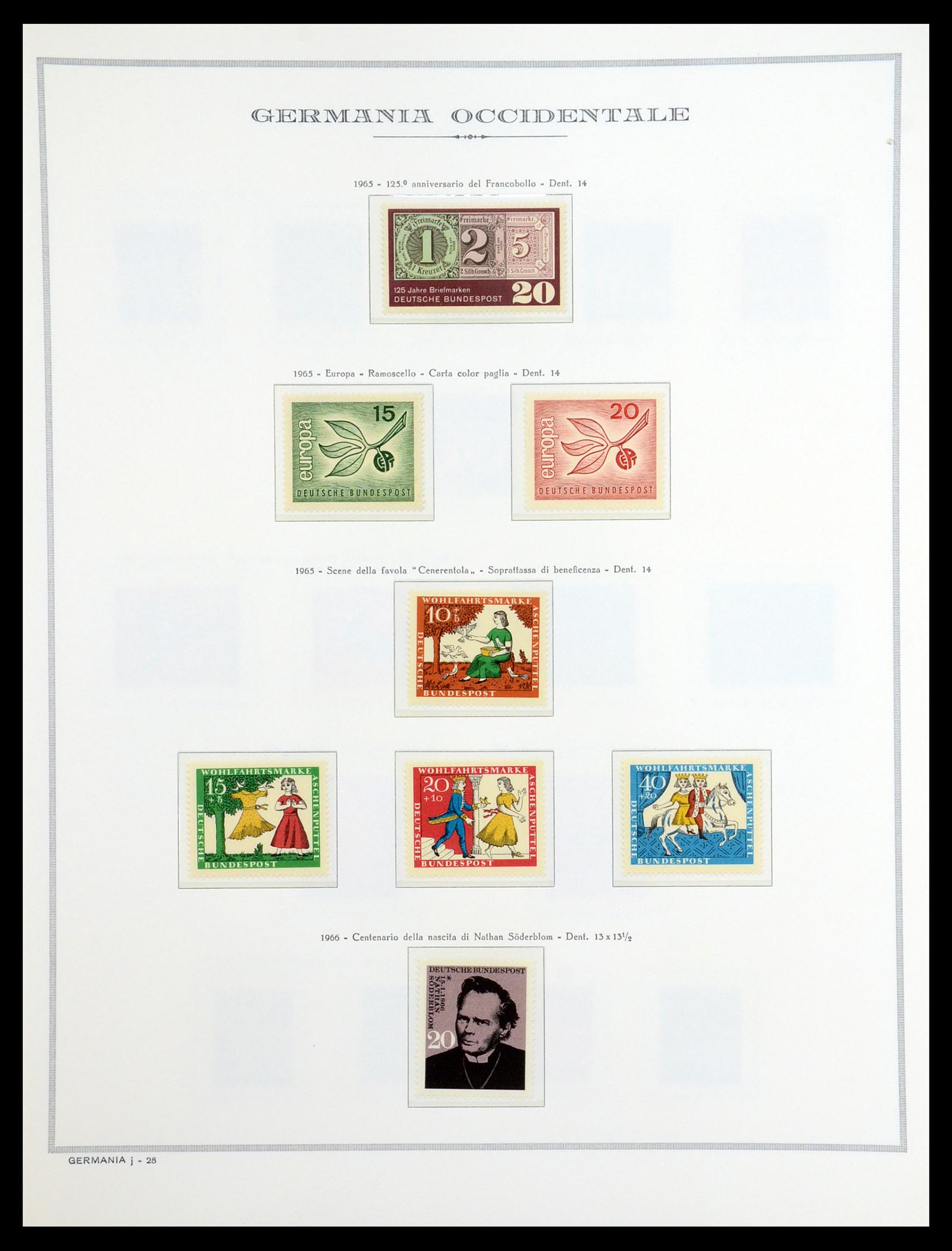 36470 031 - Postzegelverzameling 36470 Bundespost 1949-1969.