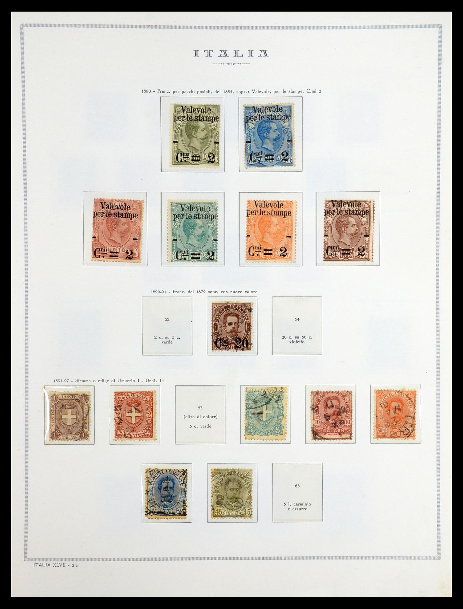 36471 003 - Postzegelverzameling 36471 Italië 1861-1976.