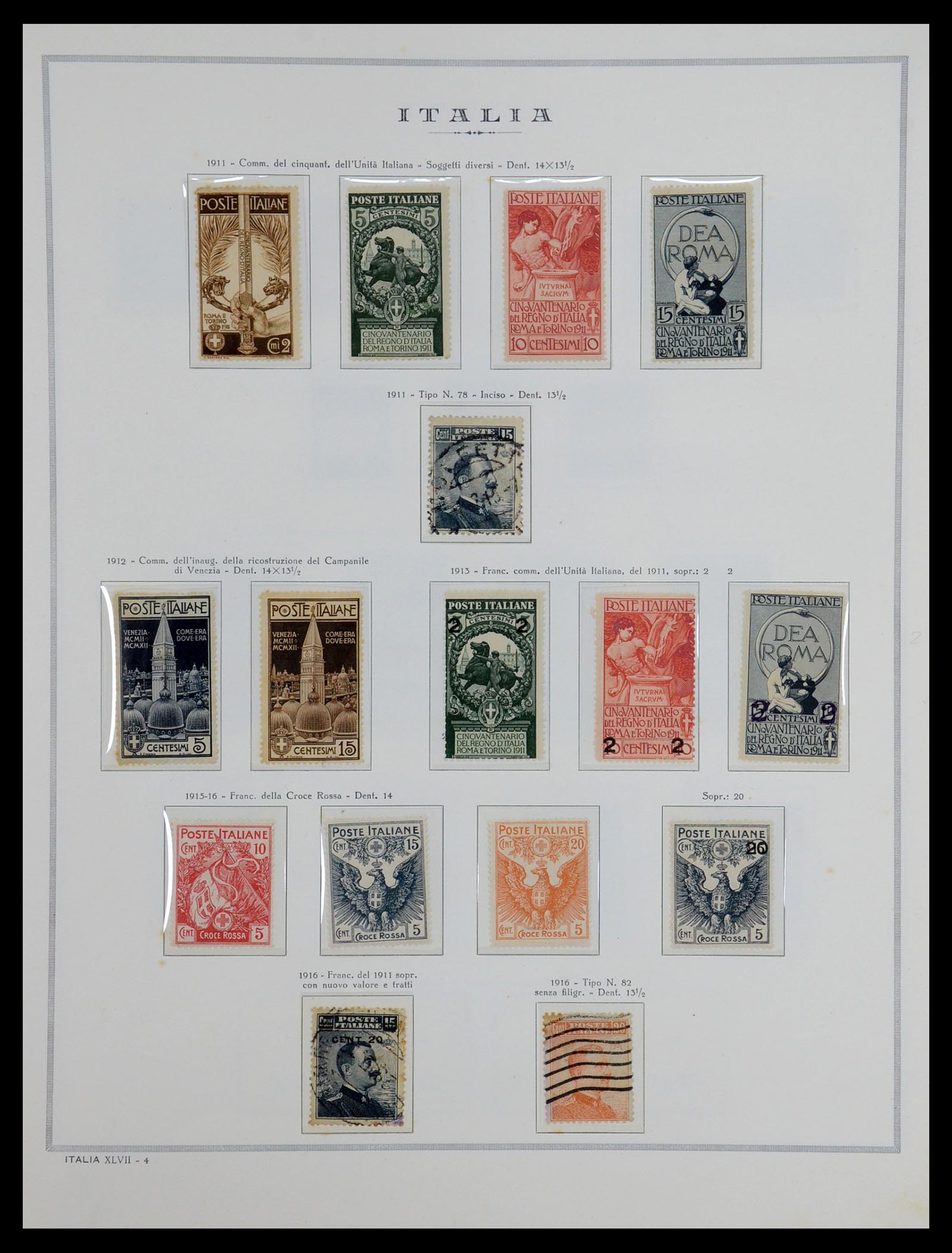 36471 005 - Postzegelverzameling 36471 Italië 1861-1976.