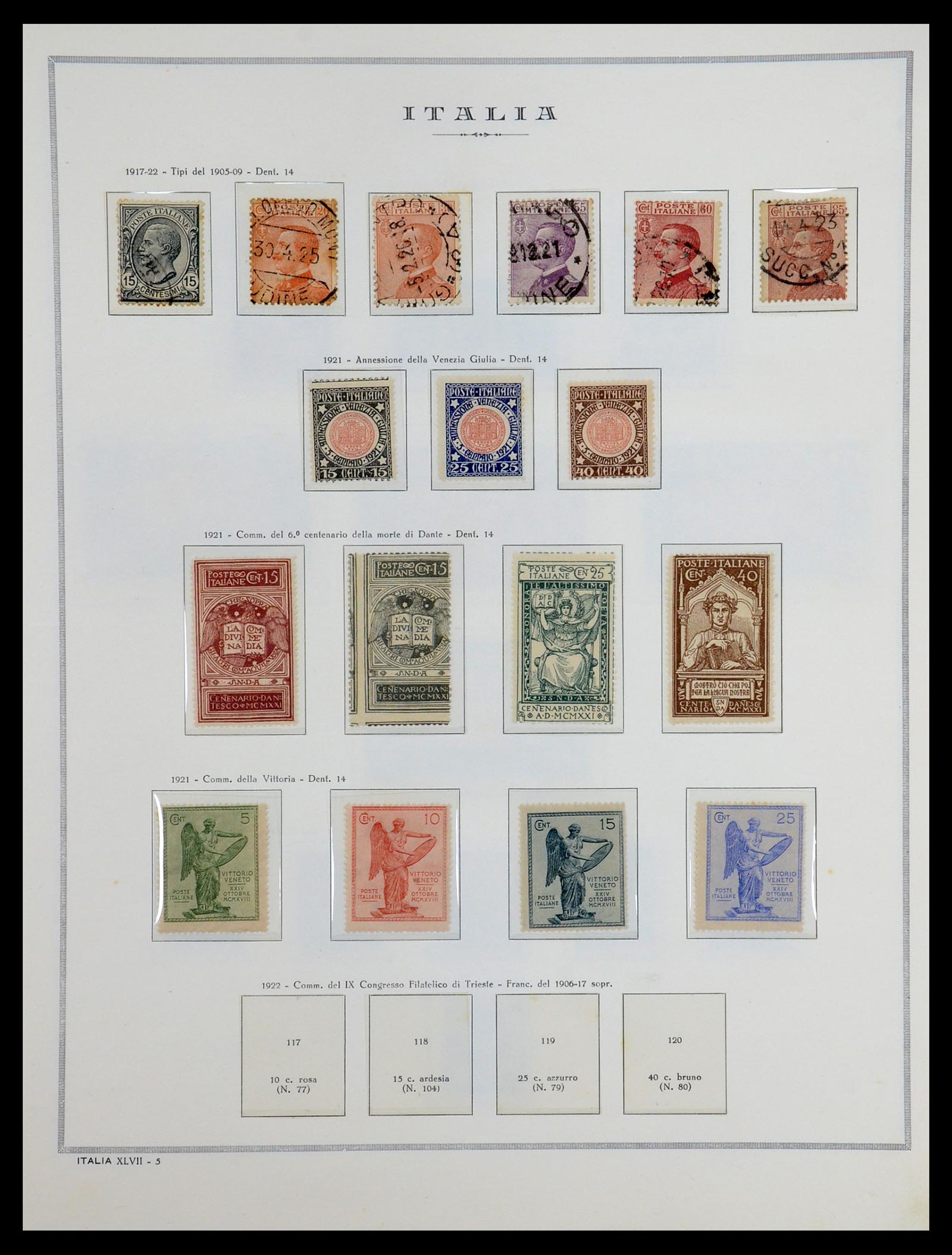 36471 006 - Postzegelverzameling 36471 Italië 1861-1976.