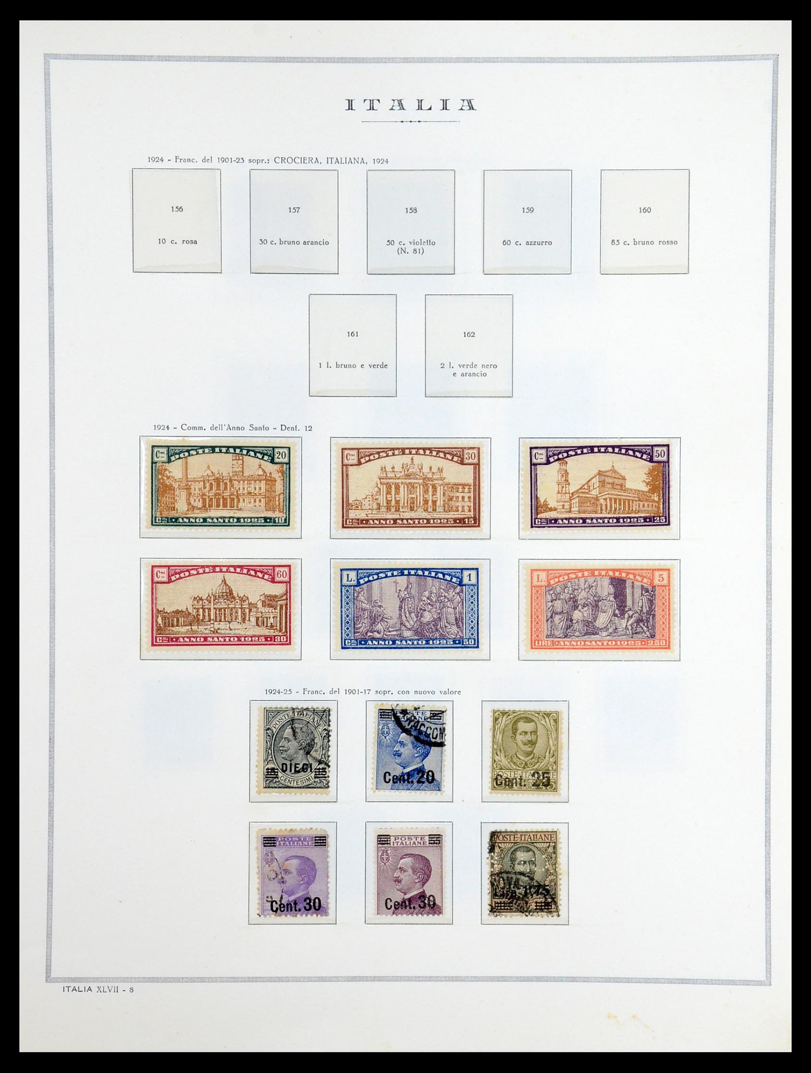 36471 010 - Postzegelverzameling 36471 Italië 1861-1976.
