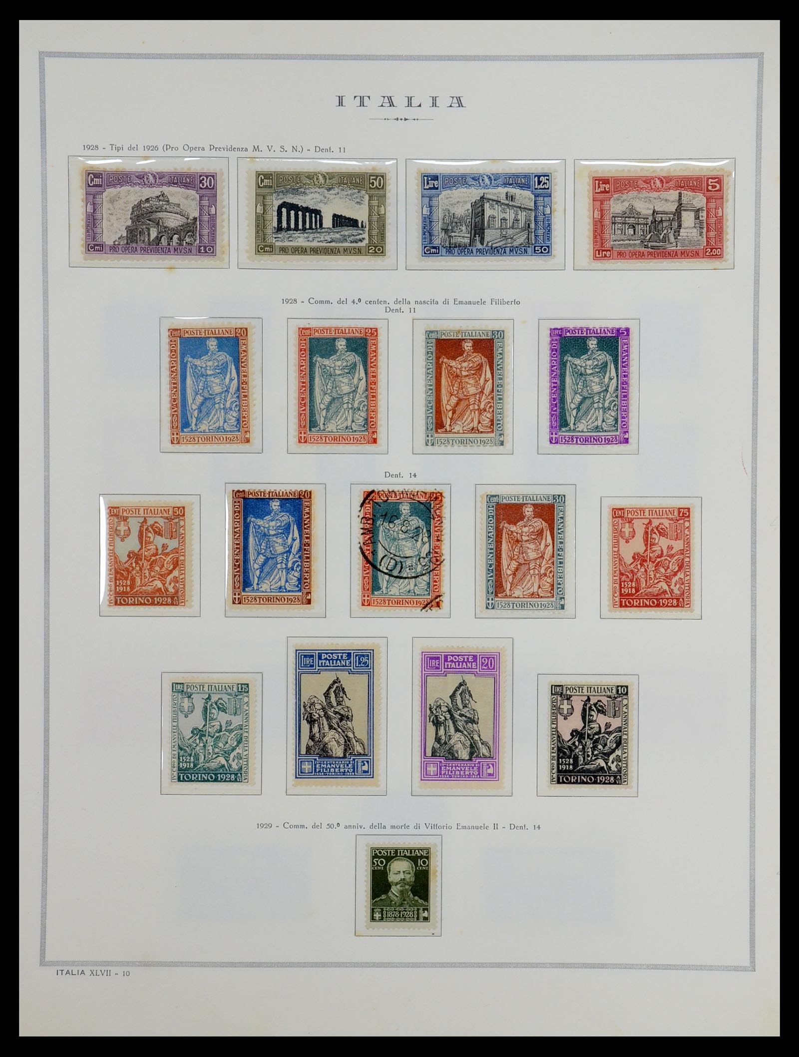 36471 014 - Postzegelverzameling 36471 Italië 1861-1976.