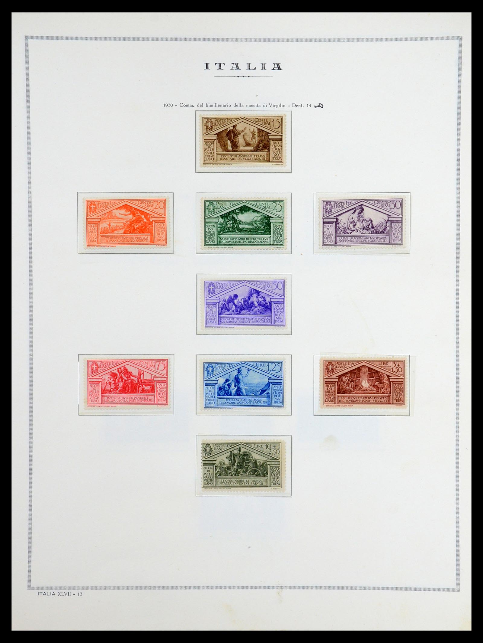 36471 017 - Postzegelverzameling 36471 Italië 1861-1976.