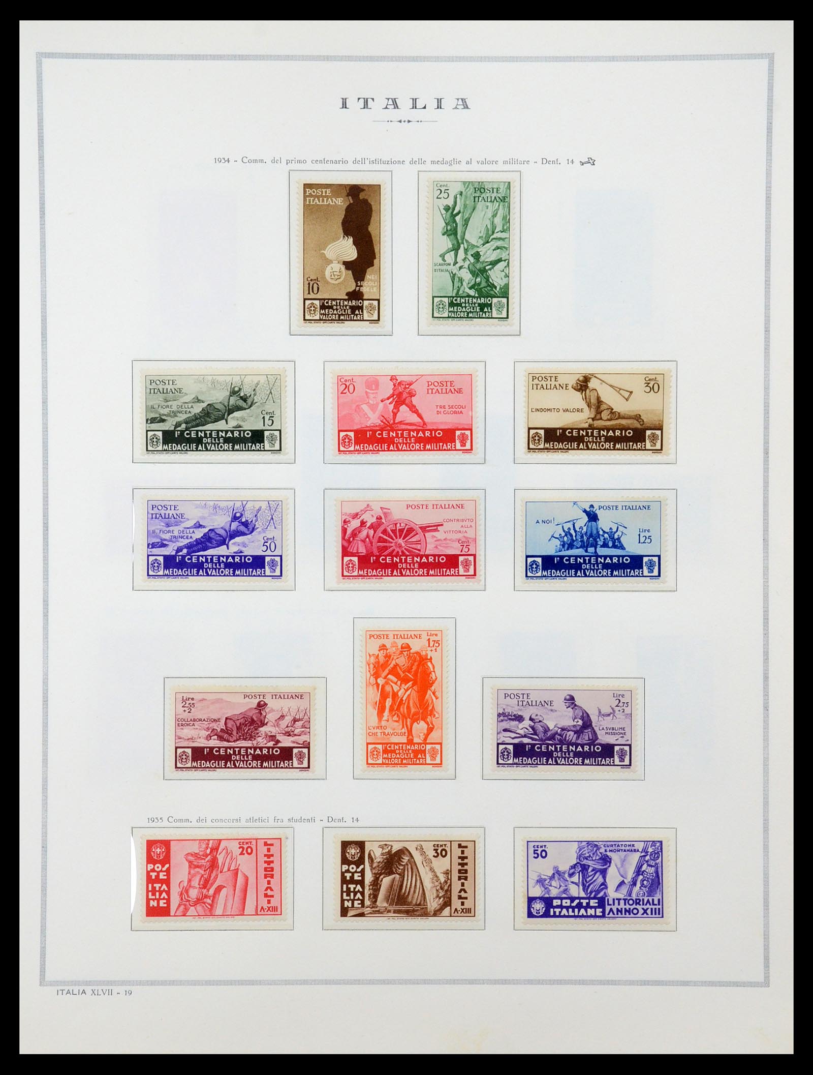 36471 024 - Stamp collection 36471 Italy 1861-1976.