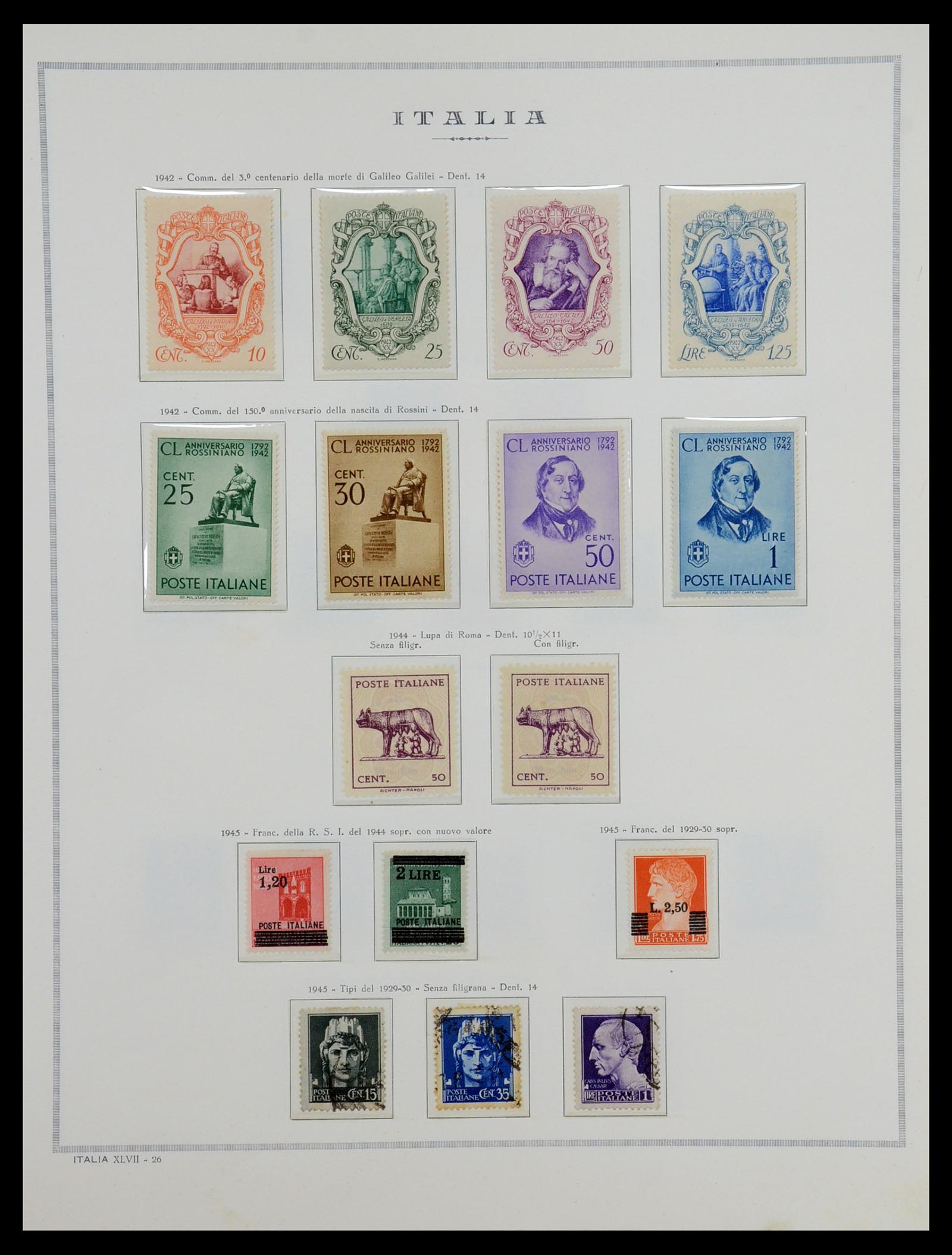 36471 032 - Stamp collection 36471 Italy 1861-1976.