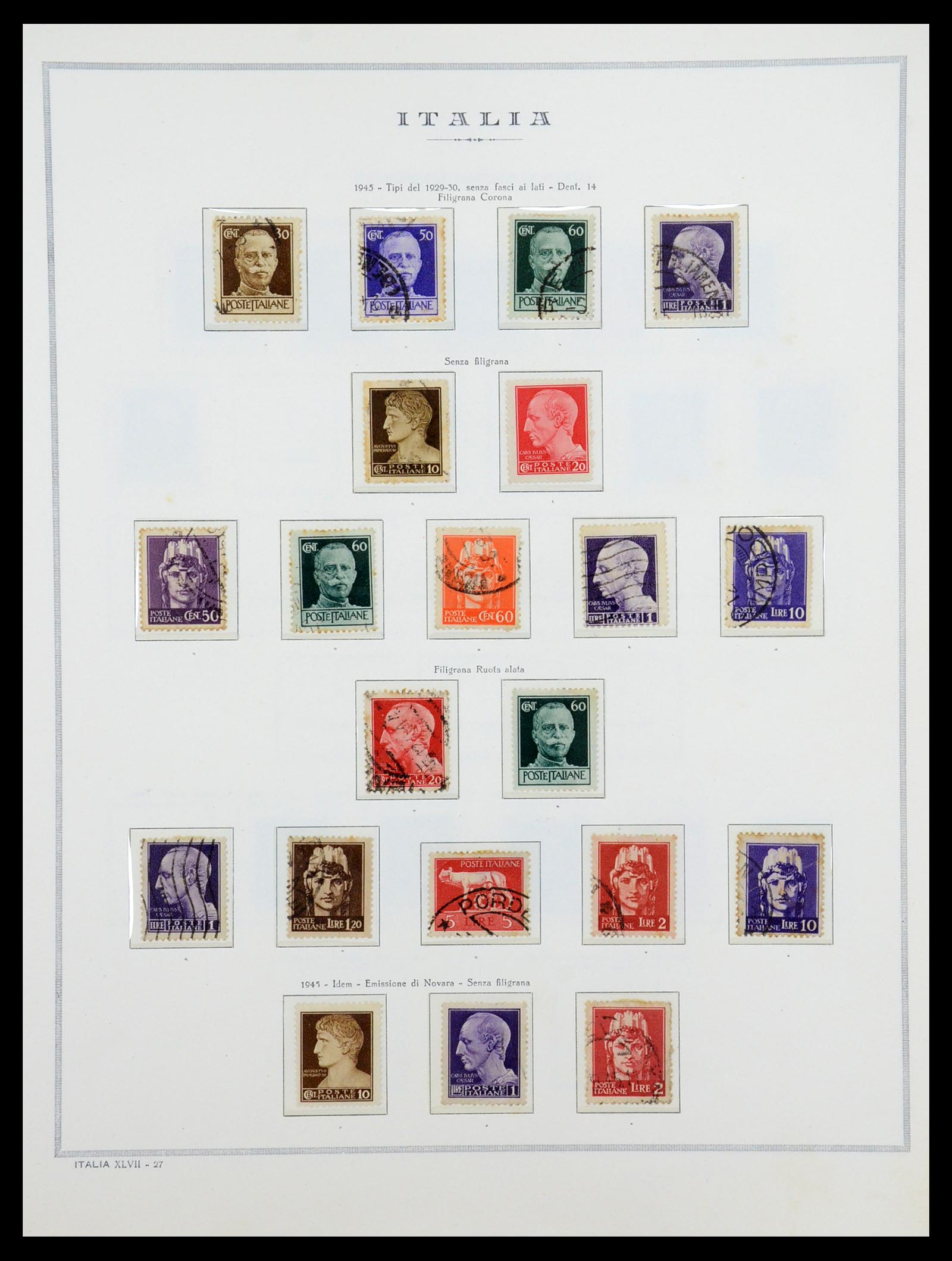 36471 033 - Stamp collection 36471 Italy 1861-1976.