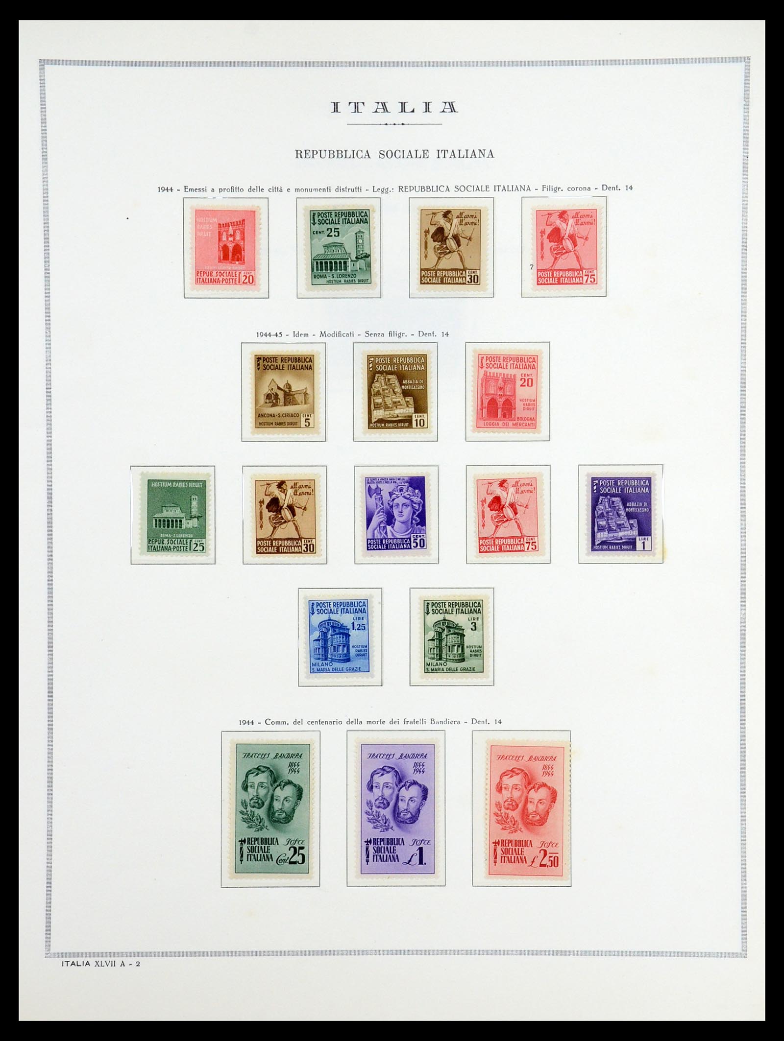 36471 035 - Stamp collection 36471 Italy 1861-1976.