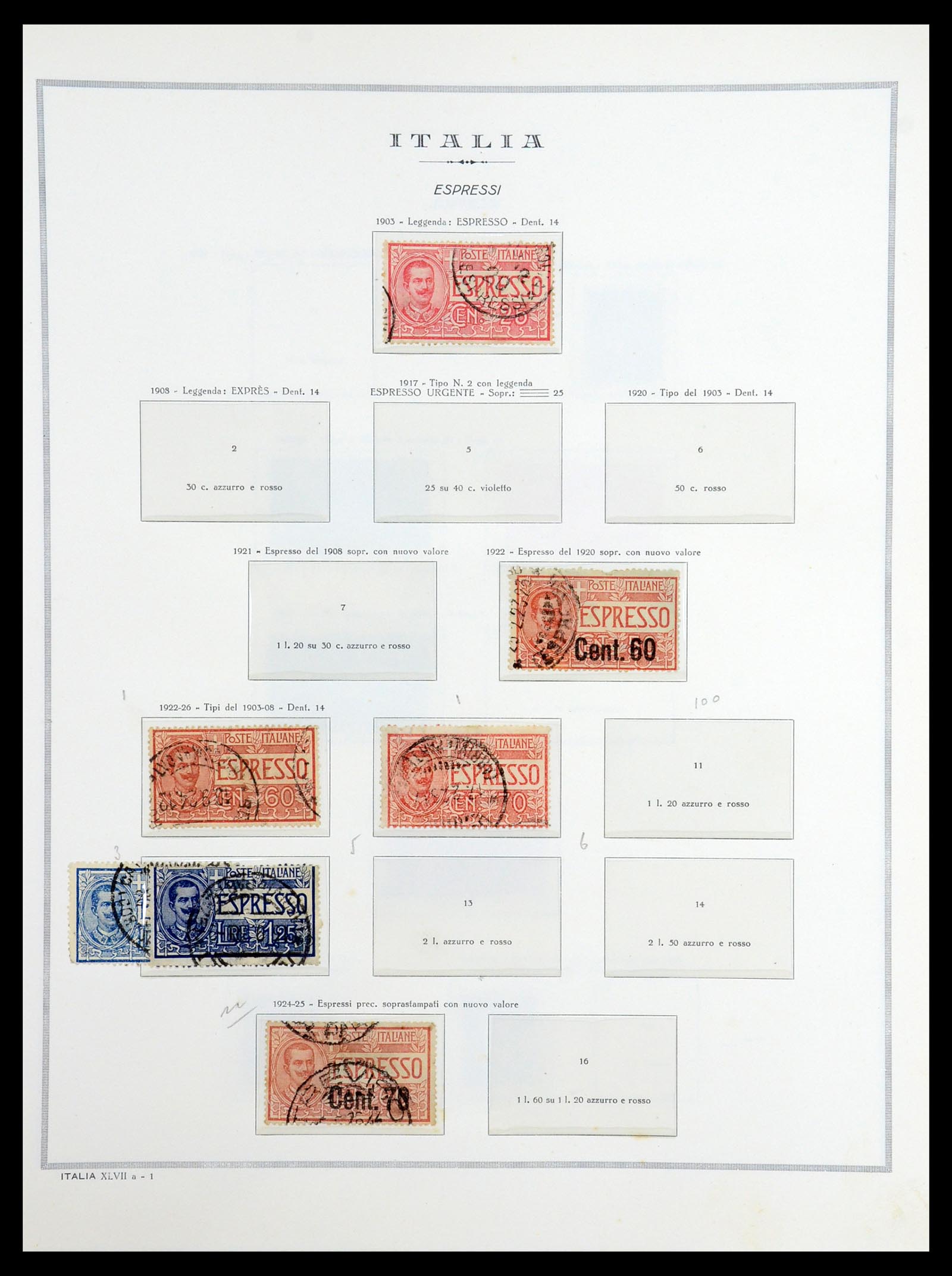 36471 050 - Stamp collection 36471 Italy 1861-1976.