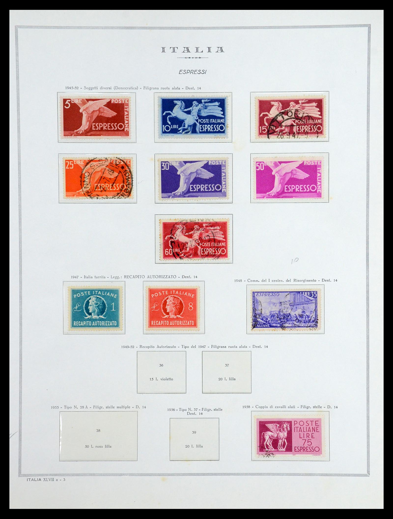 36471 052 - Stamp collection 36471 Italy 1861-1976.