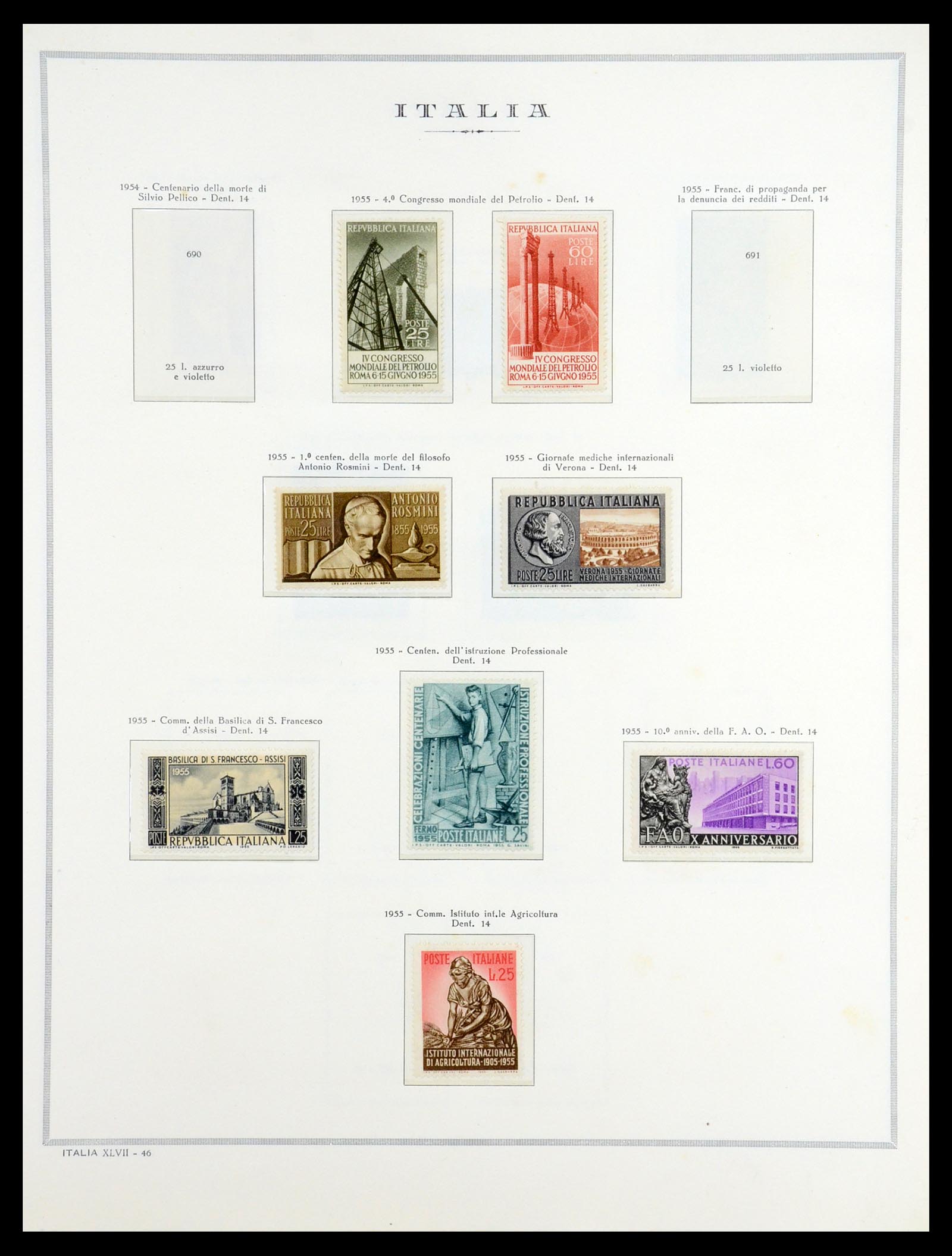 36471 056 - Stamp collection 36471 Italy 1861-1976.