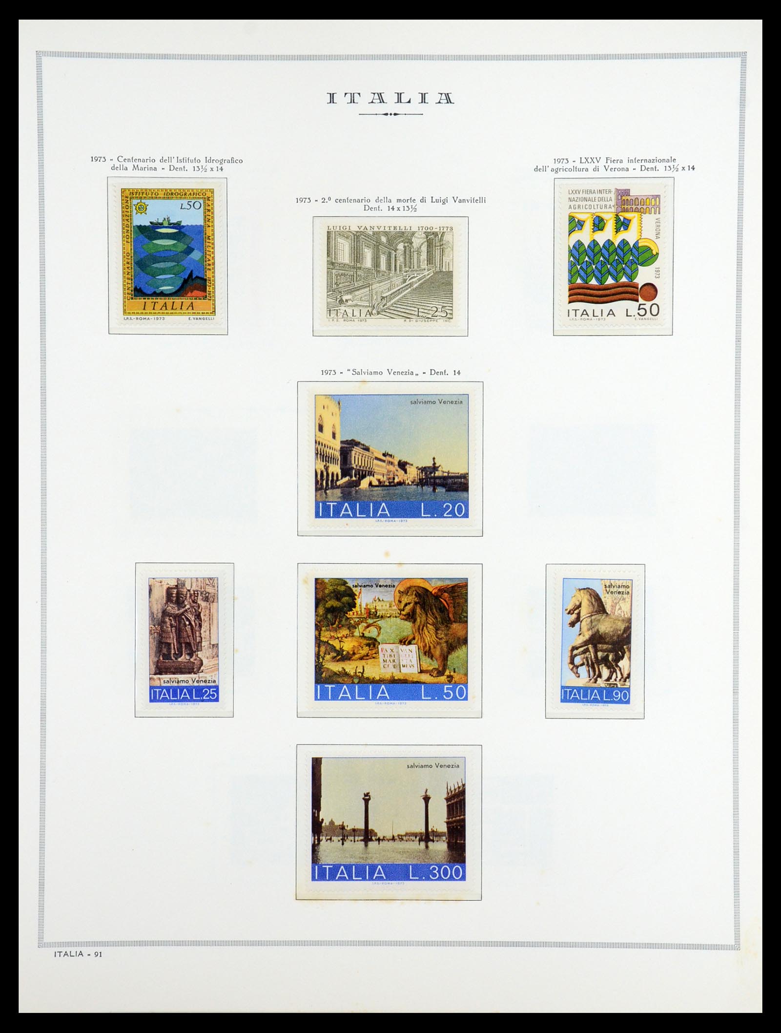 36471 101 - Stamp collection 36471 Italy 1861-1976.