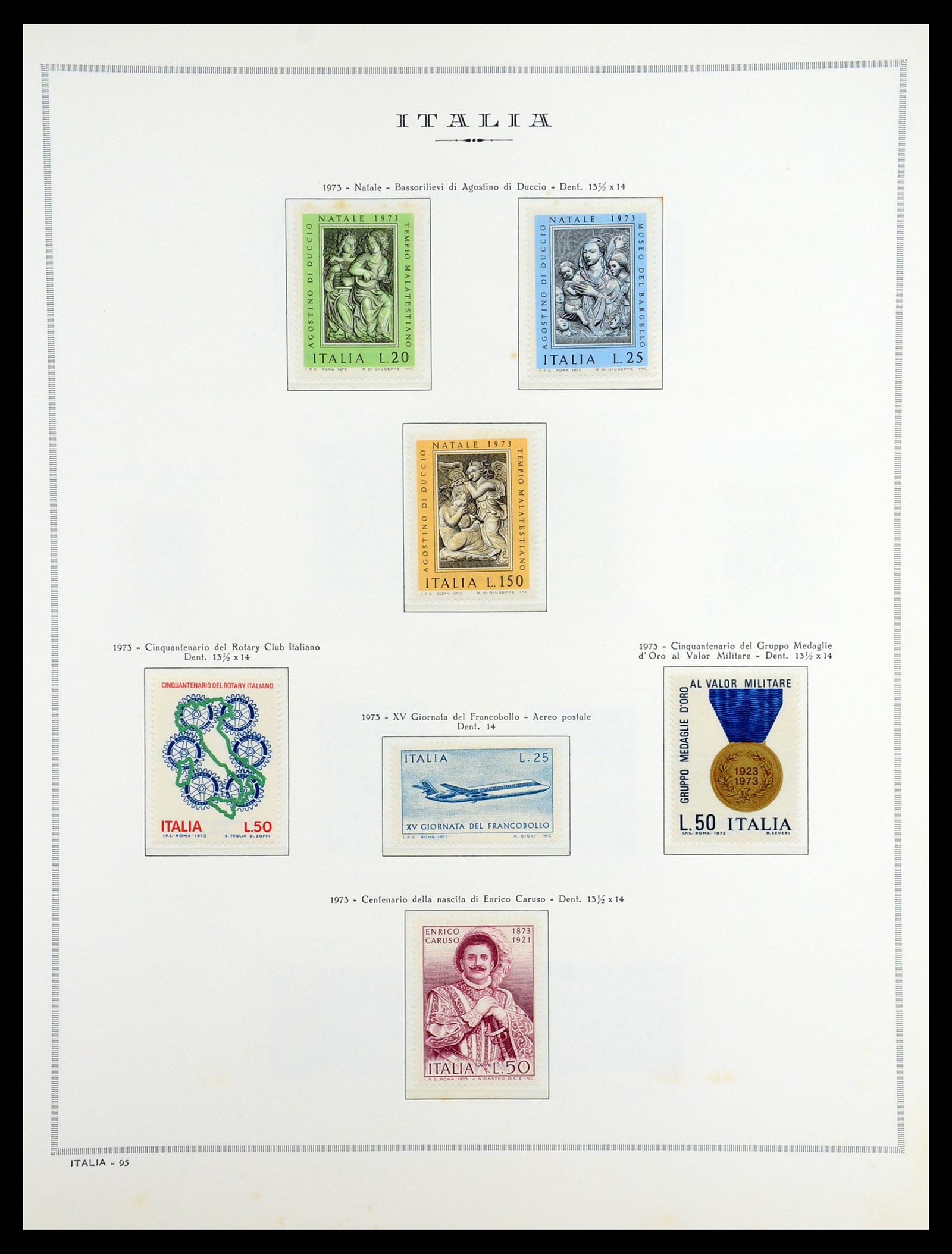 36471 105 - Stamp collection 36471 Italy 1861-1976.
