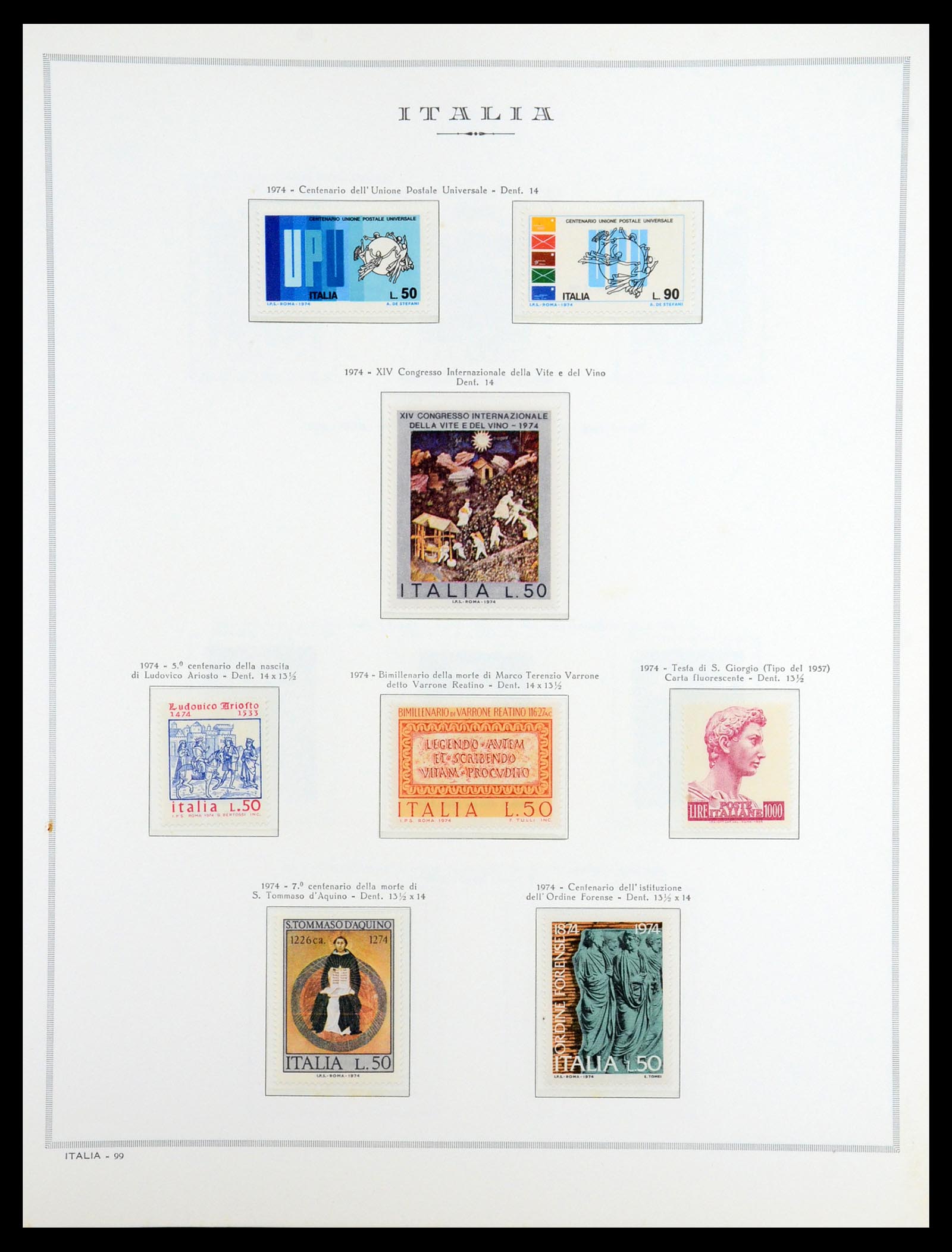 36471 109 - Stamp collection 36471 Italy 1861-1976.