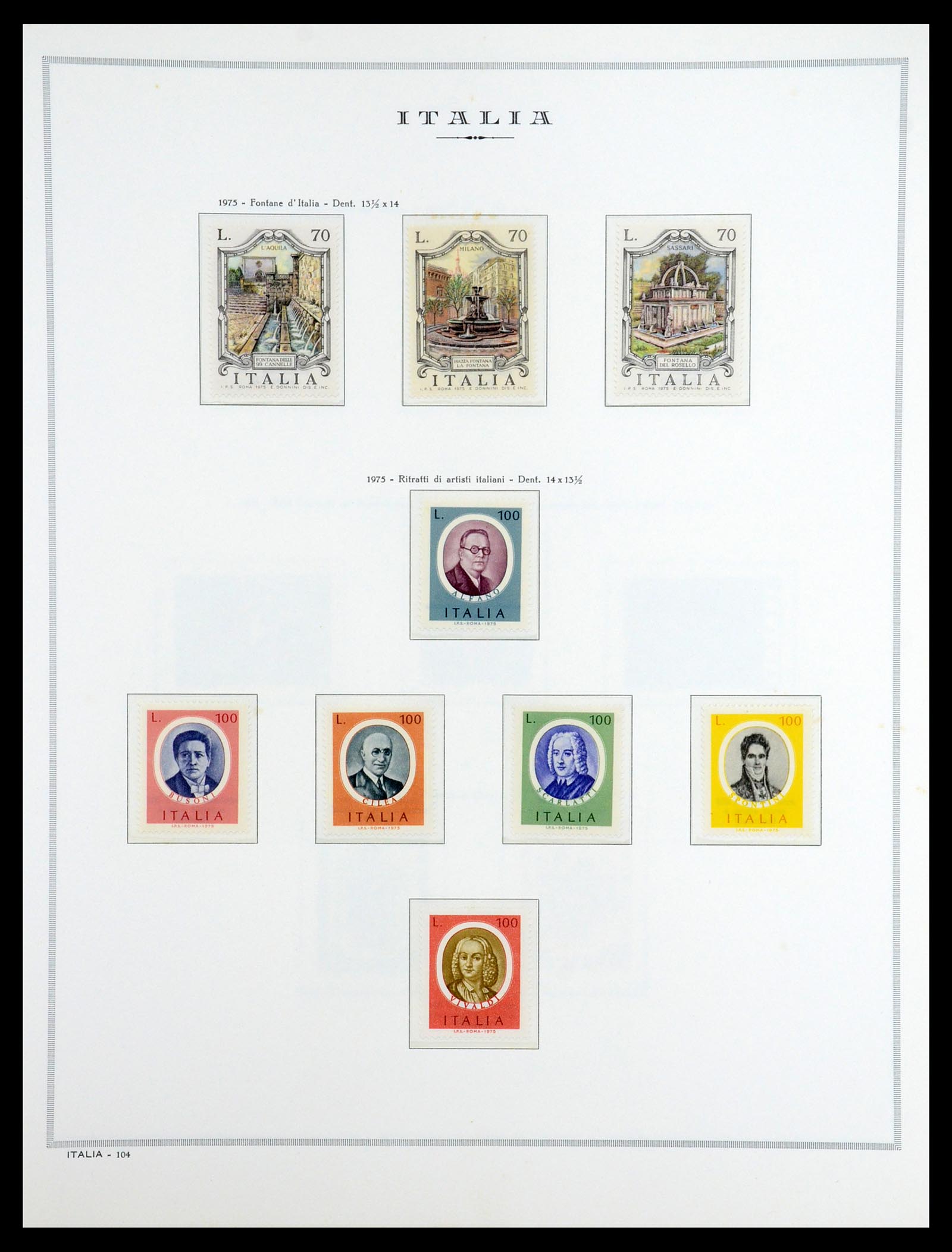 36471 114 - Stamp collection 36471 Italy 1861-1976.