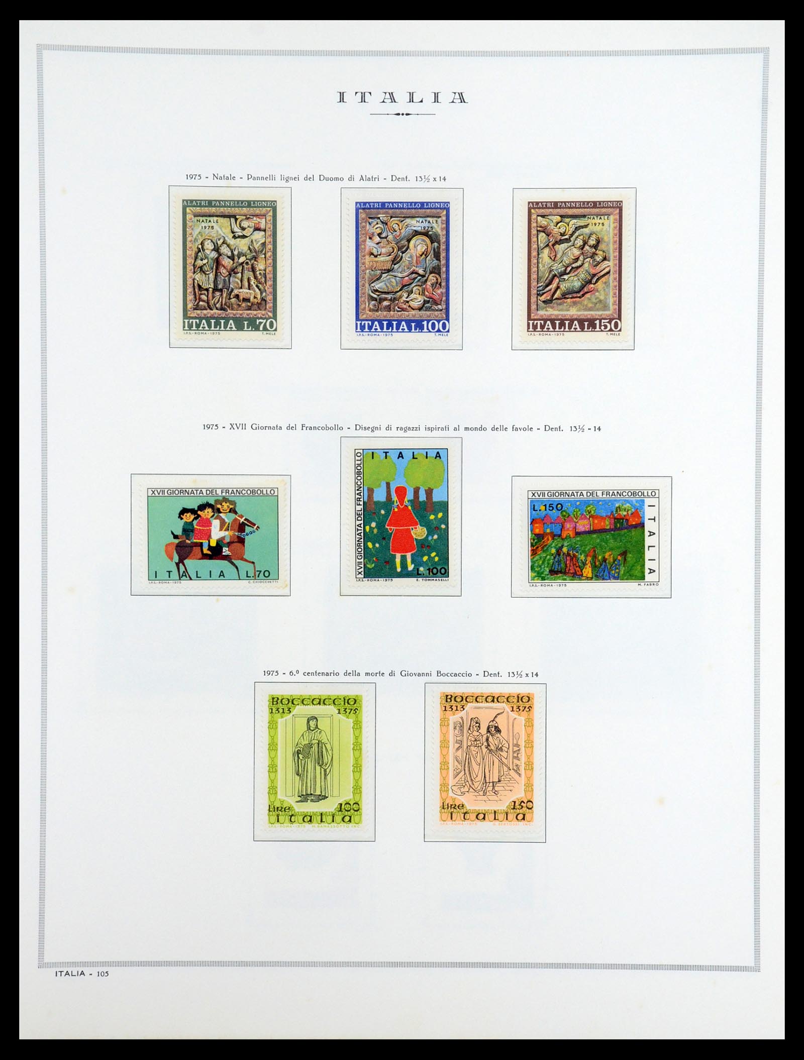 36471 115 - Stamp collection 36471 Italy 1861-1976.