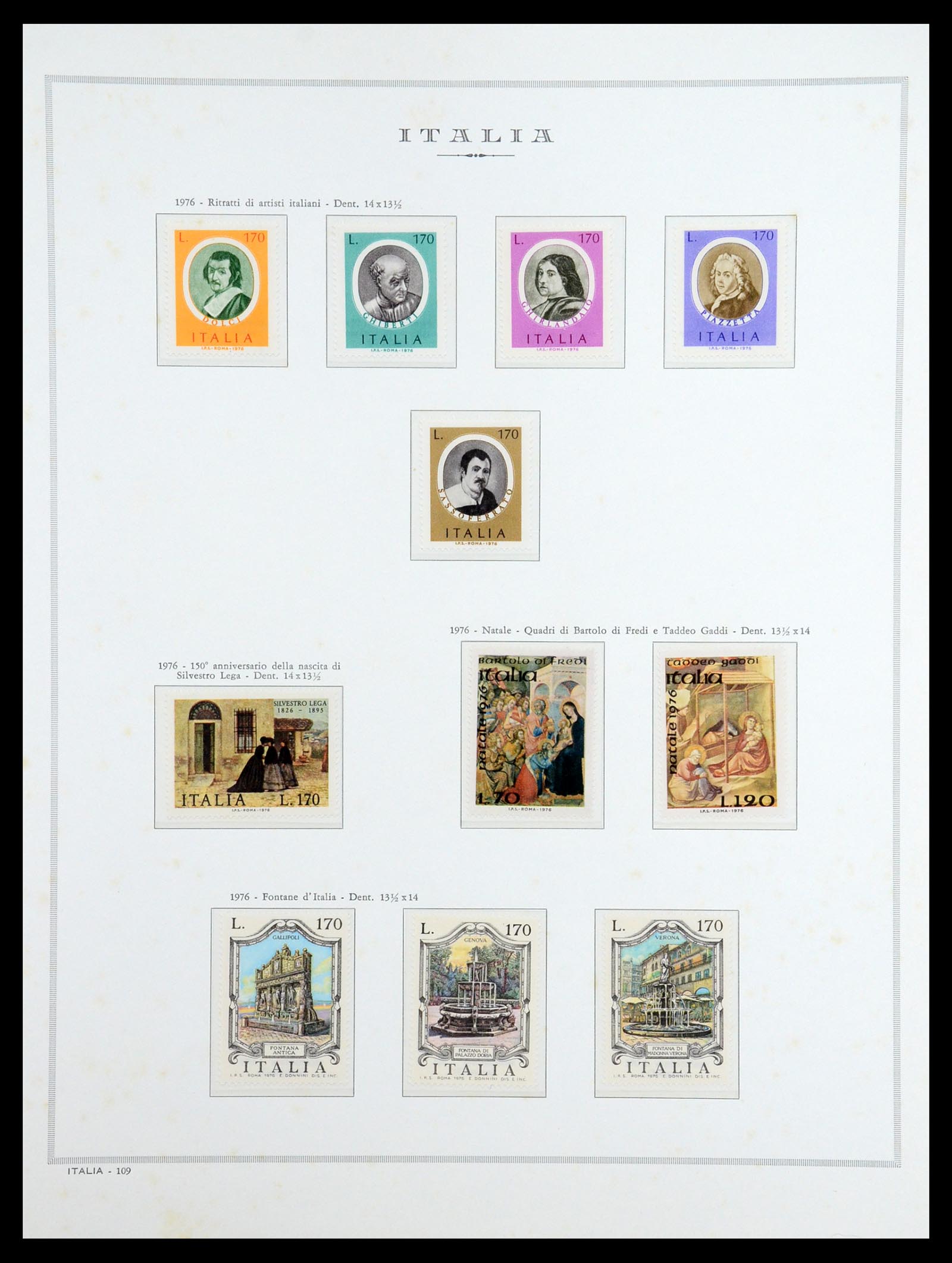 36471 119 - Stamp collection 36471 Italy 1861-1976.