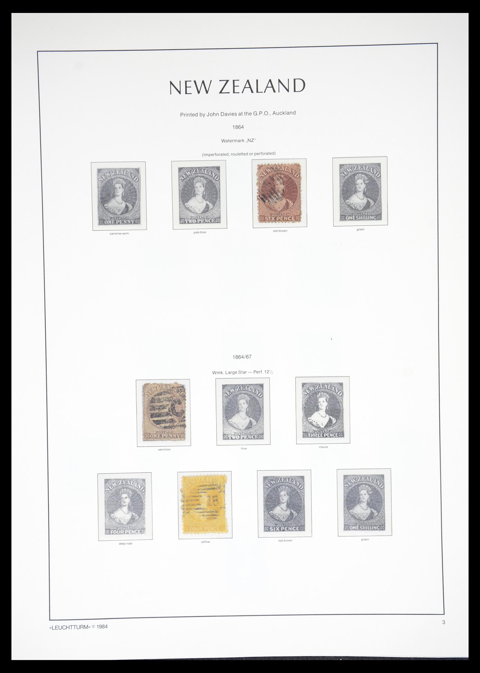 36478 003 - Postzegelverzameling 36478 Nieuw Zeeland 1855-2009.