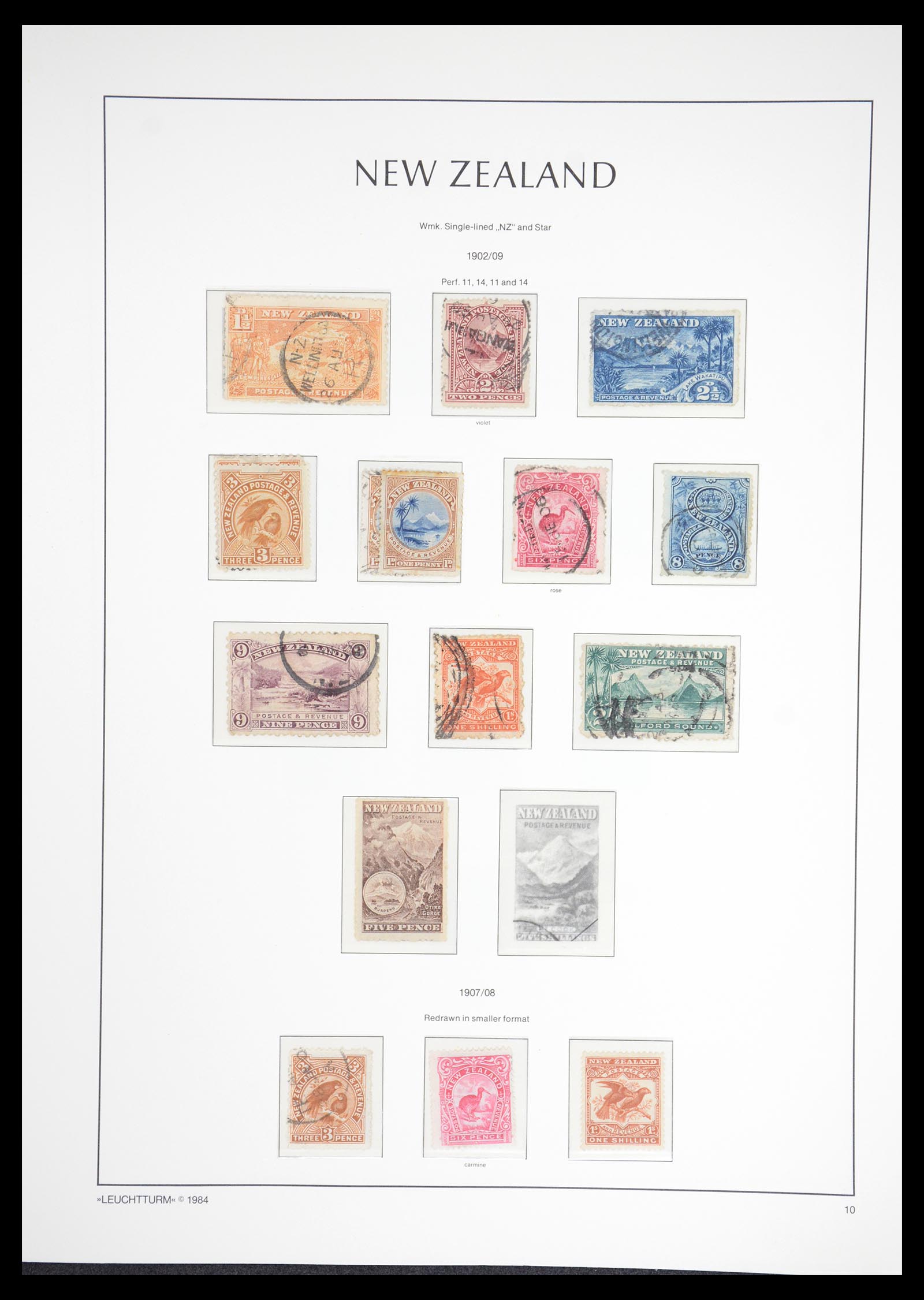 36478 010 - Postzegelverzameling 36478 Nieuw Zeeland 1855-2009.