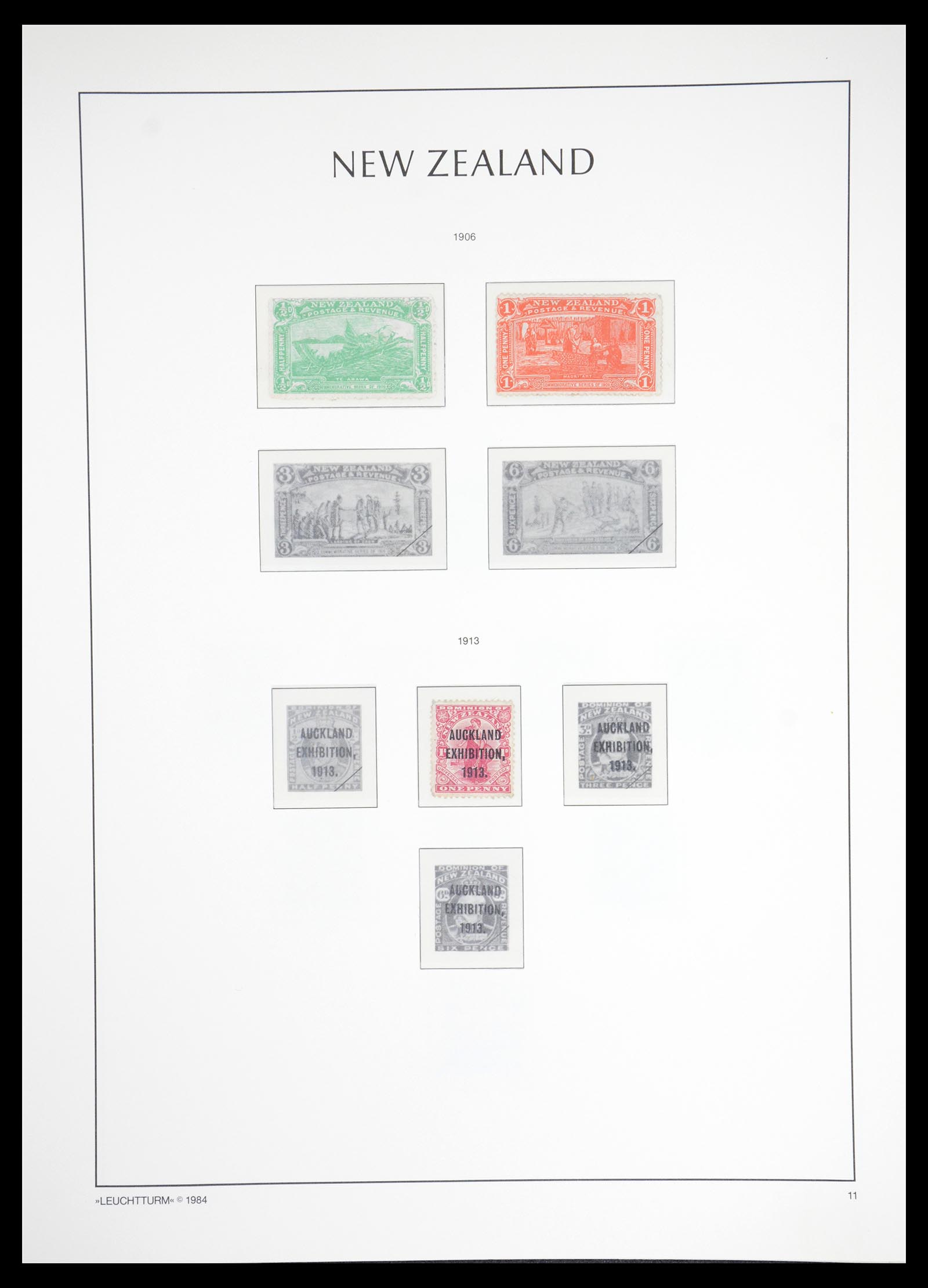 36478 011 - Postzegelverzameling 36478 Nieuw Zeeland 1855-2009.